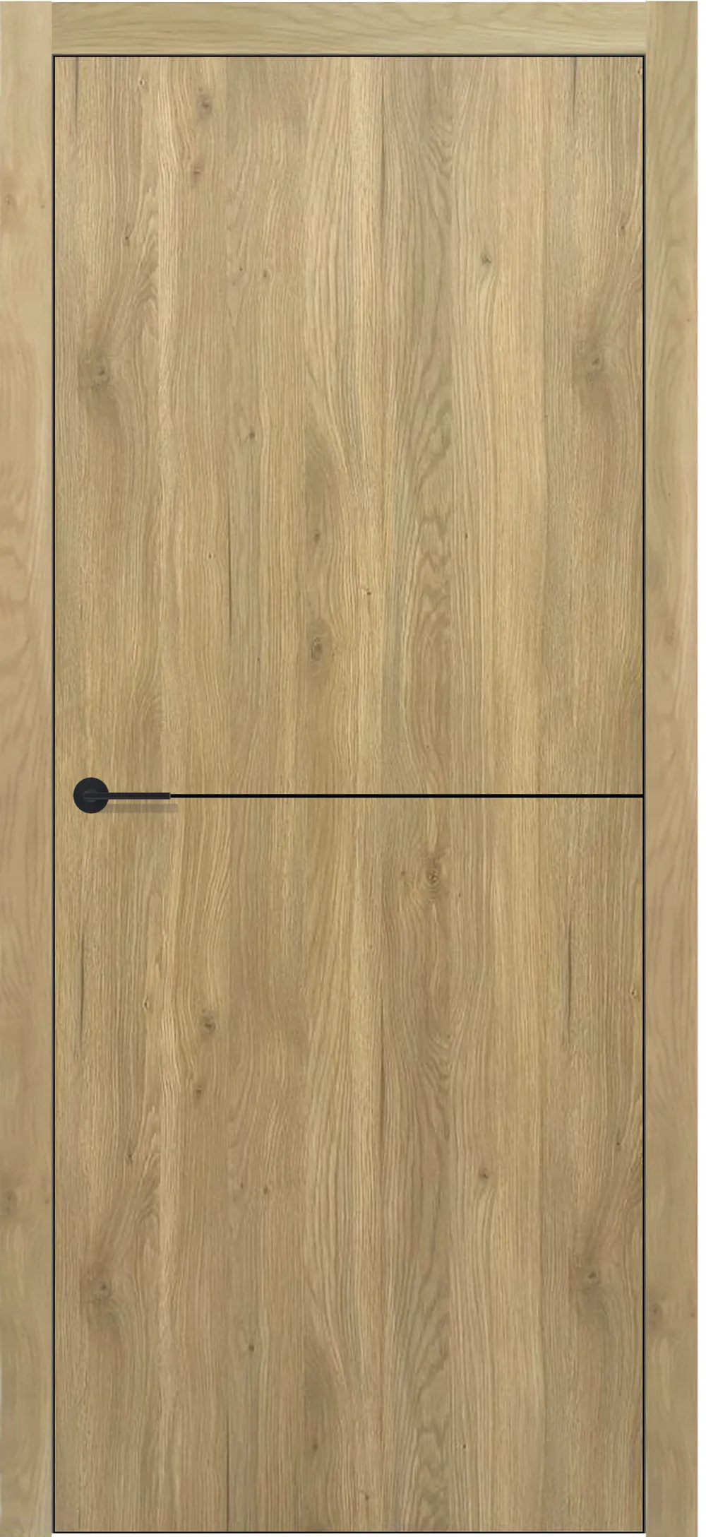 DL 01 800*2000 ABS Black (4) Дуб плато