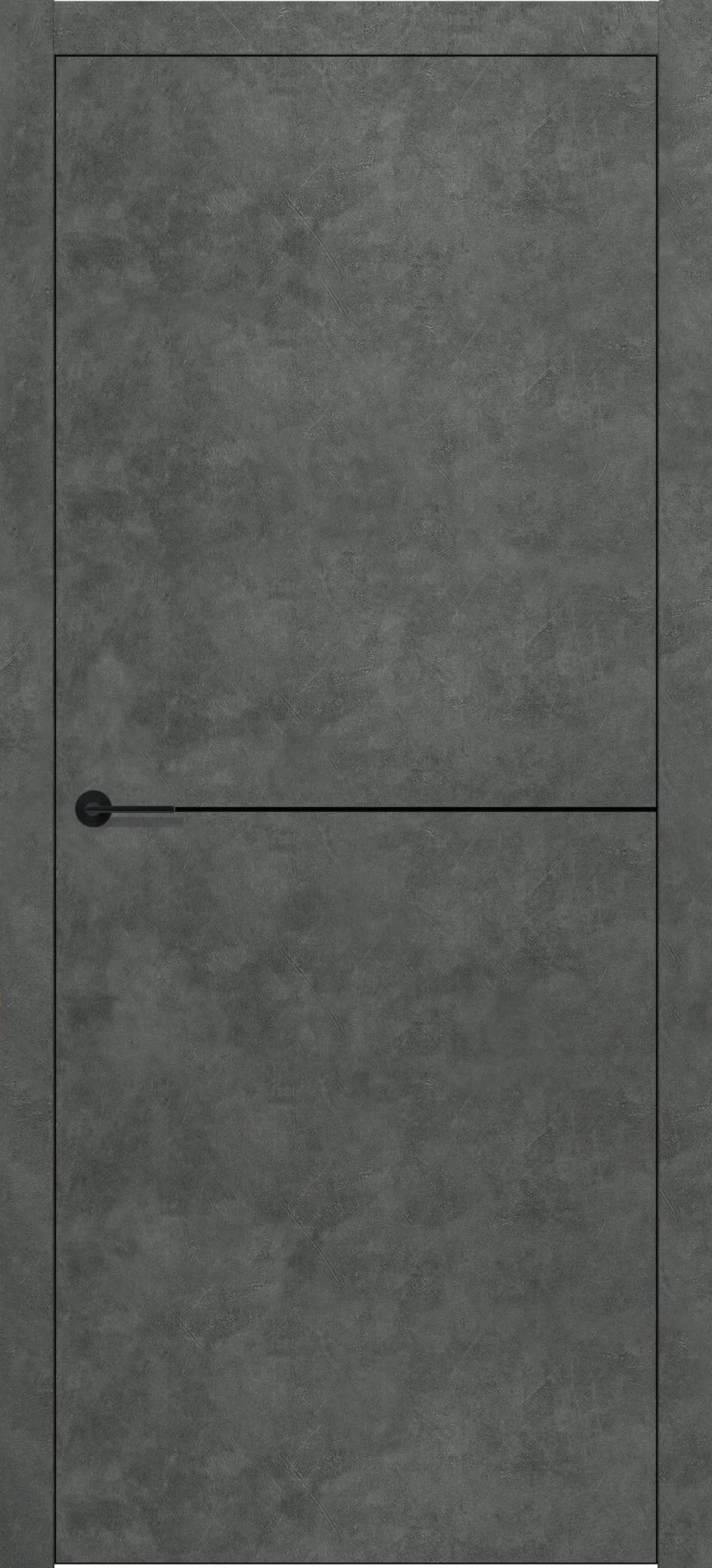 DL 01 800*2000 ABS Black (4) Бетон темный