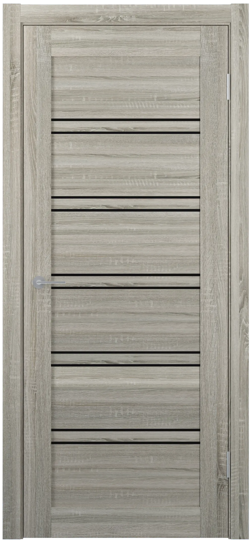 ST5 ДО черный лак 800*2000 Сонома грей (Ю)