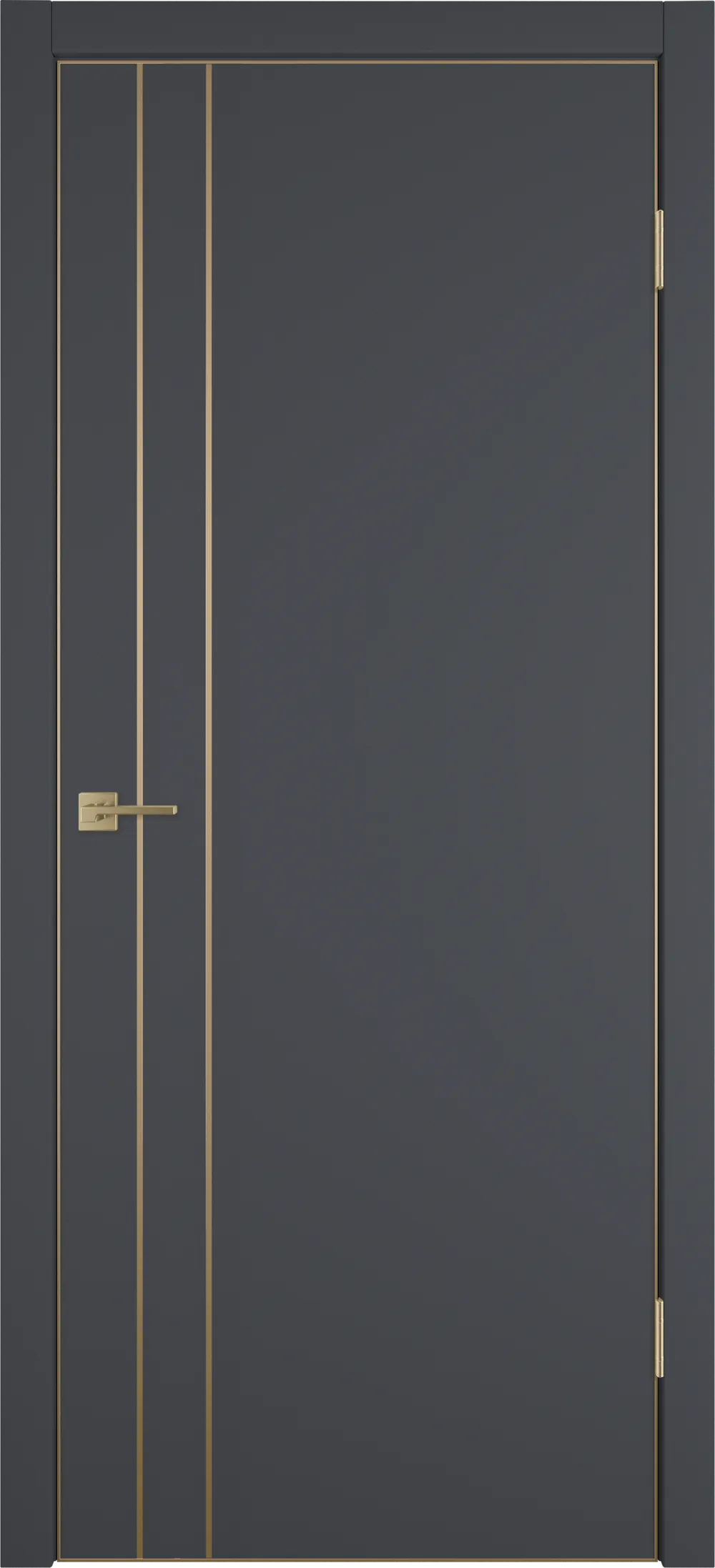 Urban 2 V 800*2000 Emalex Onyx Gold Edge Молдинг золото накладной зпп Eclipse зпз 196