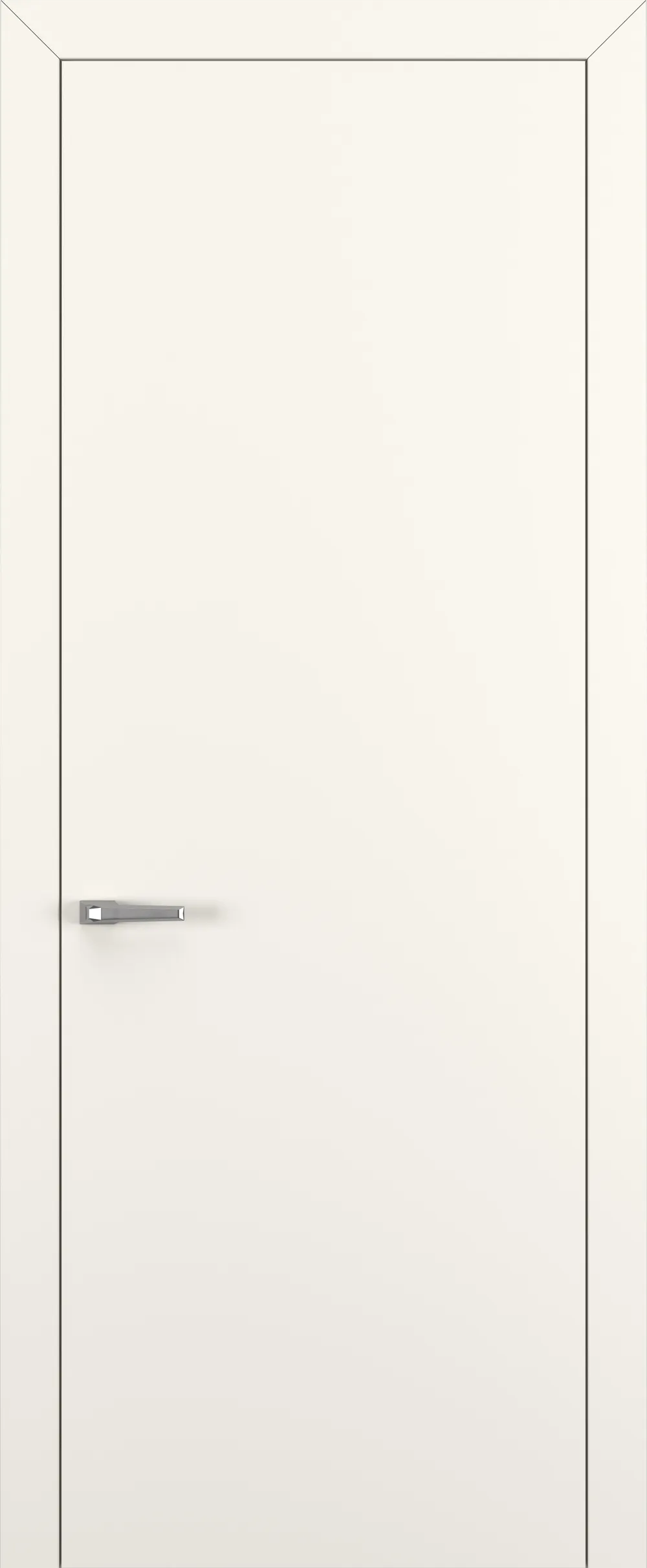 Квалитет К7 800*2000 Молочный матовый ABS зпп Eclipse под 2 петли зпз 196