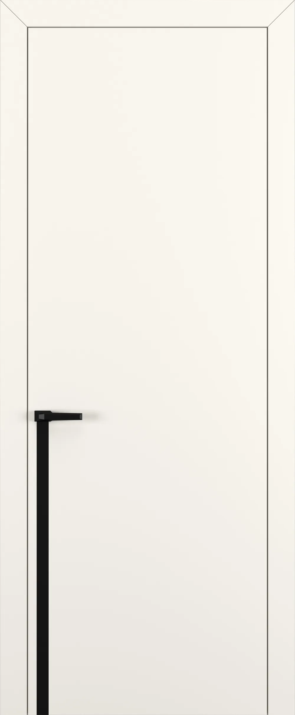 Квалитет К21 800*2000 Молочный матовый ABS молдинг черный (Mb)