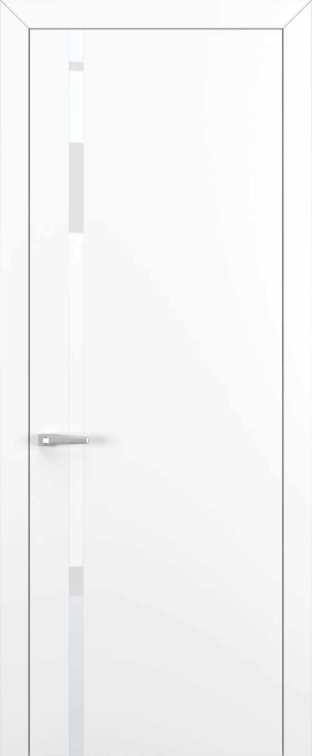 Квалитет К1 White Pure 800*2000 Белый матовый ABS зпп Eclipse под 2 петли зпз 196