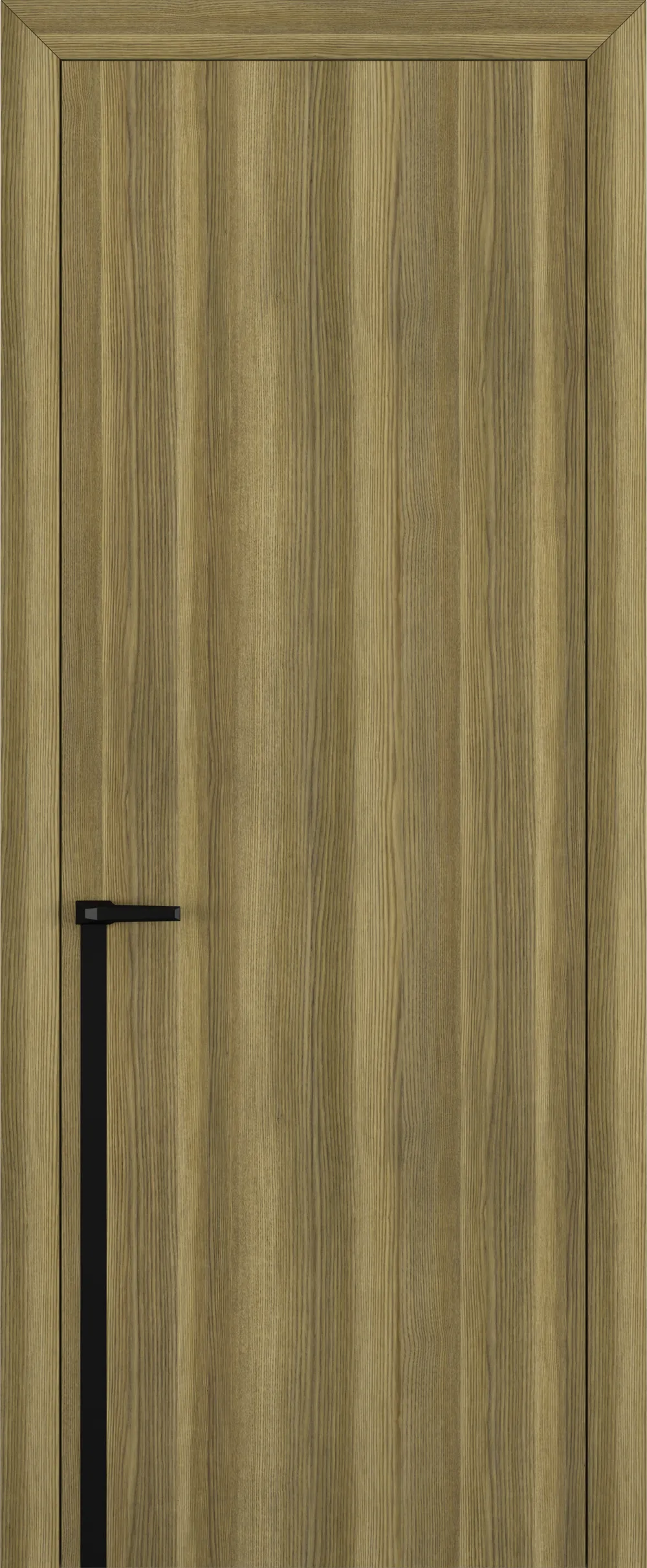 Квалитет К21 800*2000 Дуб серый ABS молдинг черный (Mb)