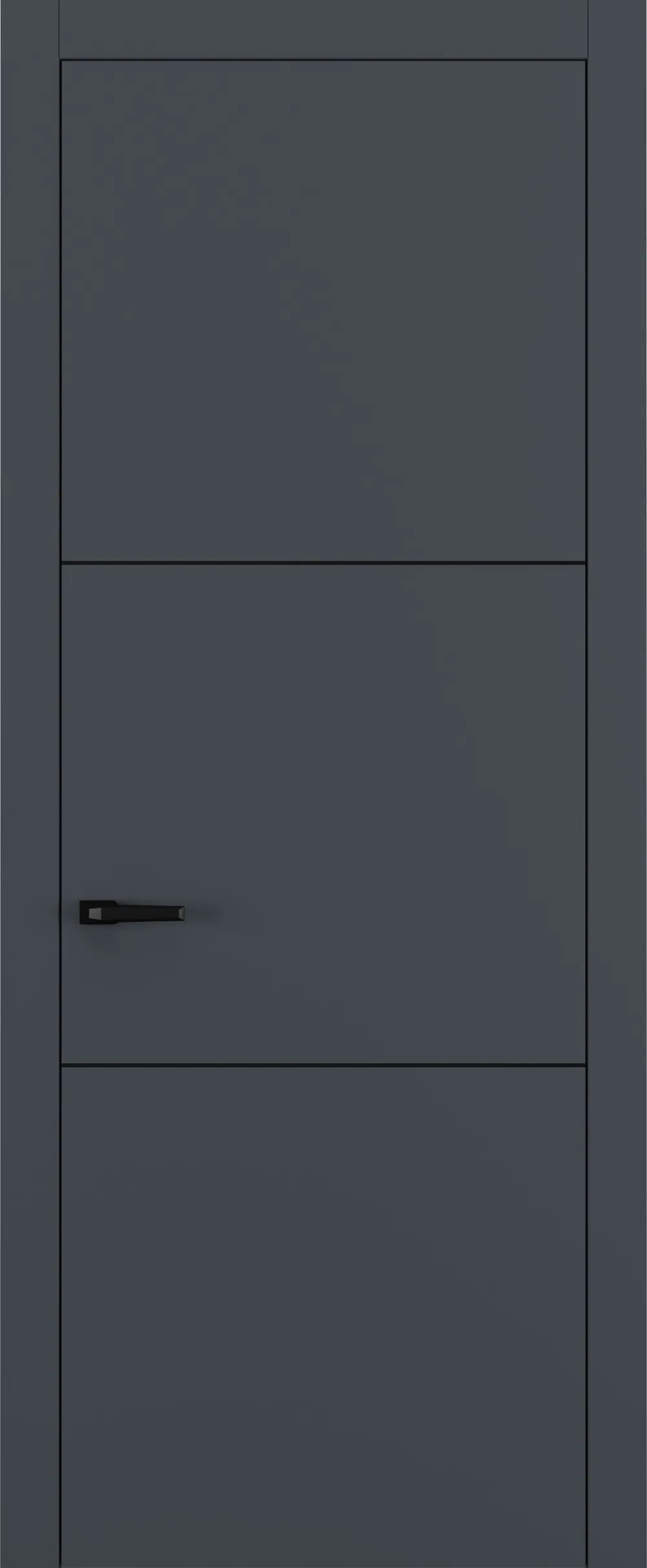 Квалитет К11 800*2000 Графит премьер мат ABS молдинг черный (Mb)