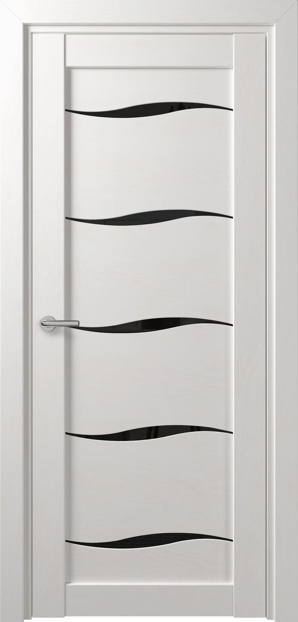 D1 DEFORM ДО черный лак 800*2000 Дуб шале снежный