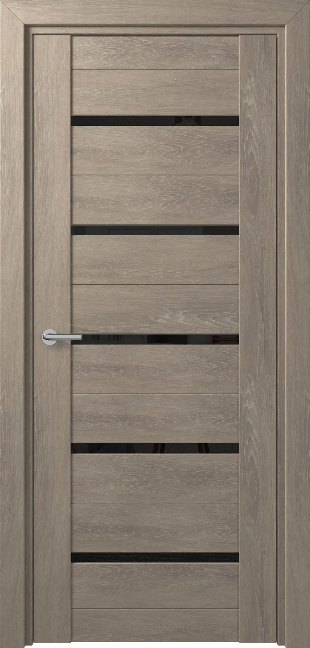 D11 DEFORM ДО черный лак 800*2000 Дуб шале седой