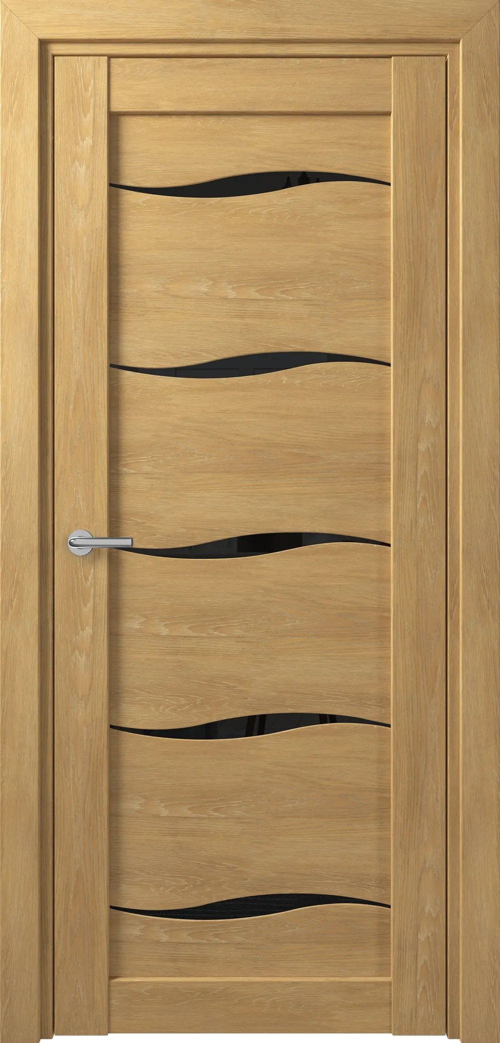 D1 DEFORM ДО черный лак 800*2000 Дуб шале натуральный