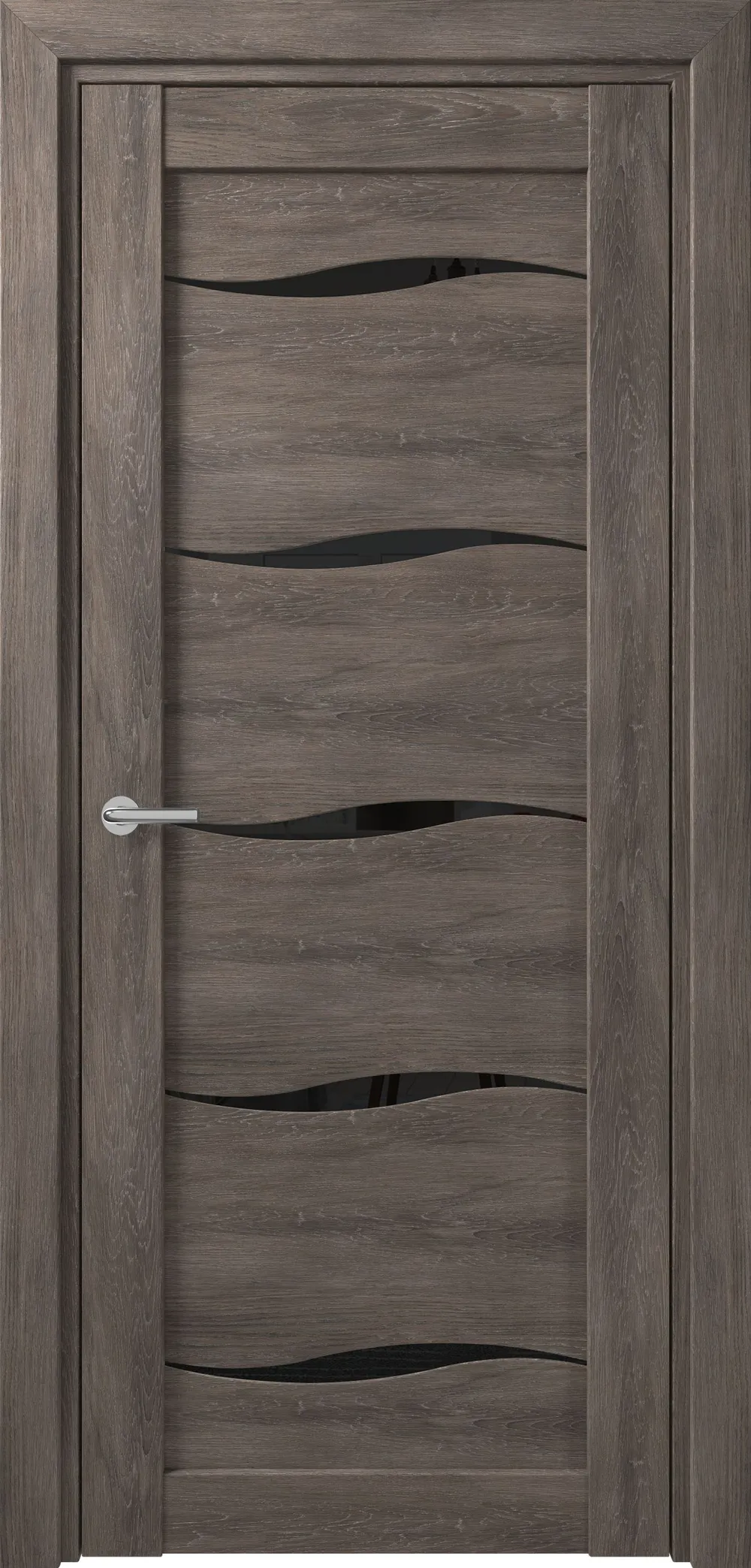 D1 DEFORM ДО черный лак 800*2000 Дуб шале графит