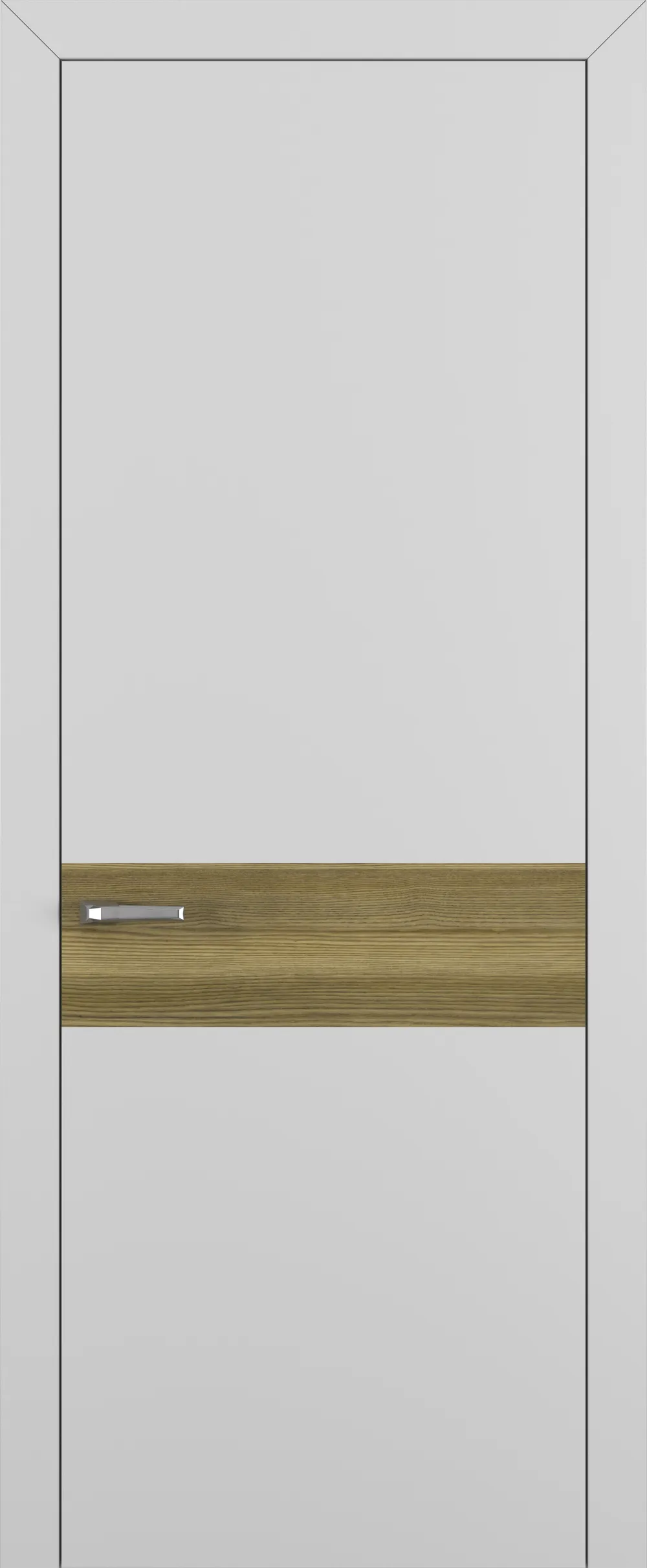 Квалитет К6 Вставка Дуб серый 800*2000 Матовый серый ABS