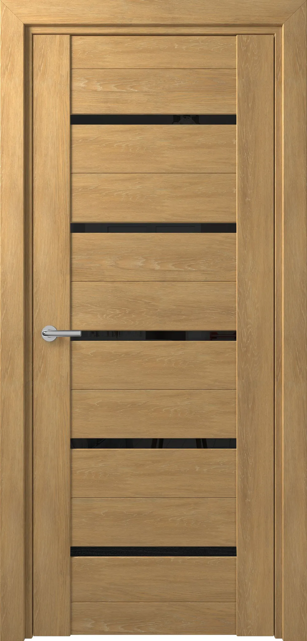 D11 DEFORM ДО черный лак 800*2000 Дуб шале натуральный