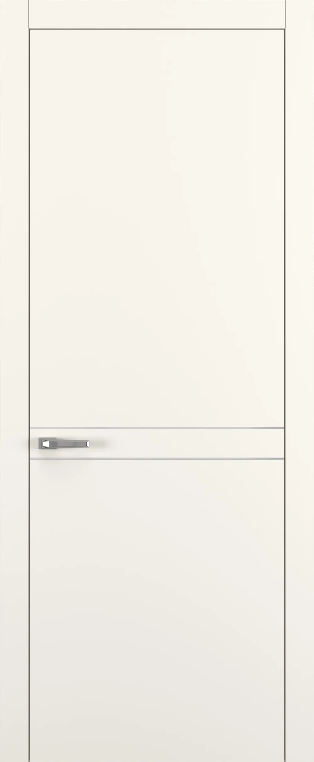 Квалитет К13 800*2000 Молочный матовый ABS молдинг серебро (Mh)