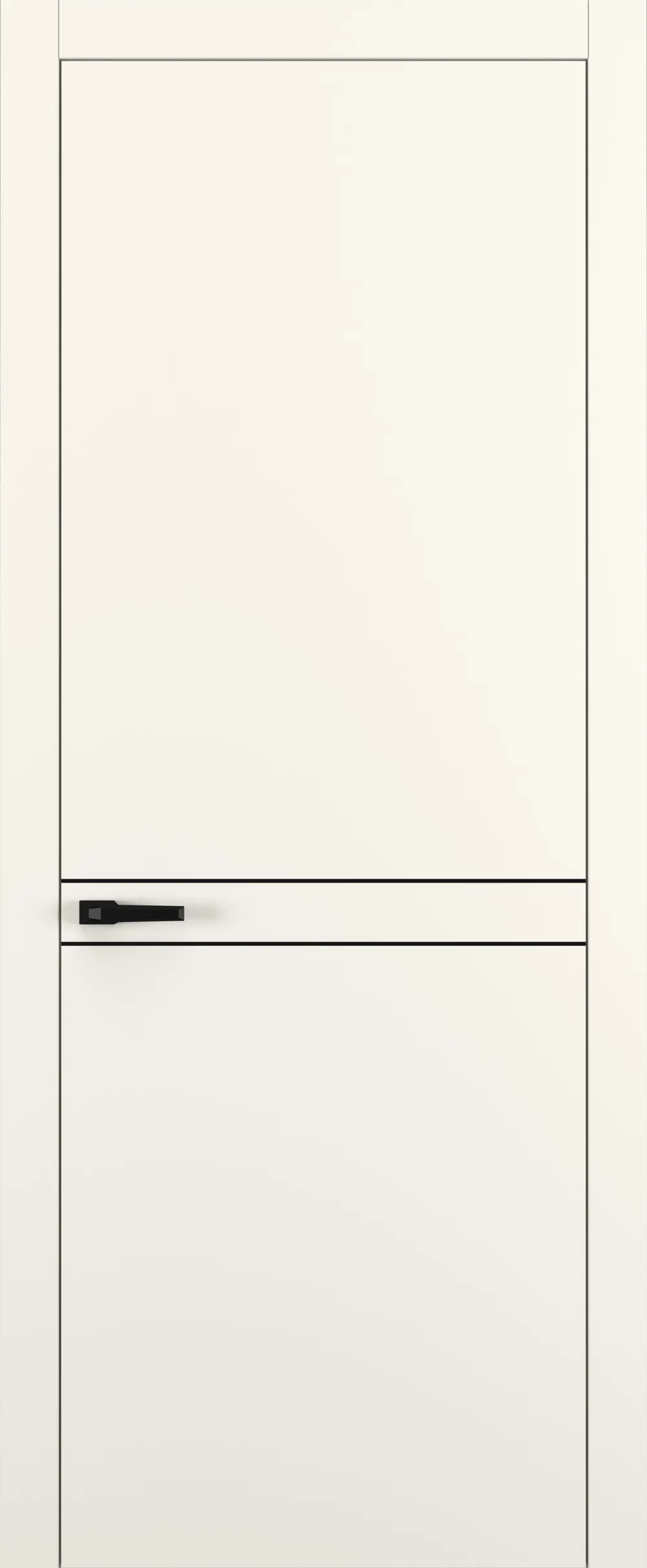 Квалитет К13 800*2000 Молочный матовый ABS молдинг черный (Mb)