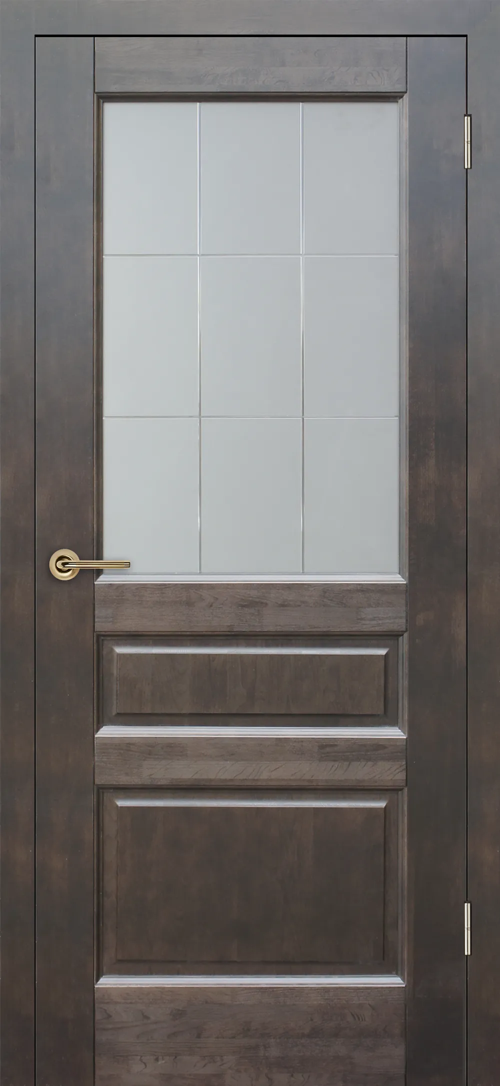 Венеция м. ДО матовое с фрезеровкой 800*2000 Венге