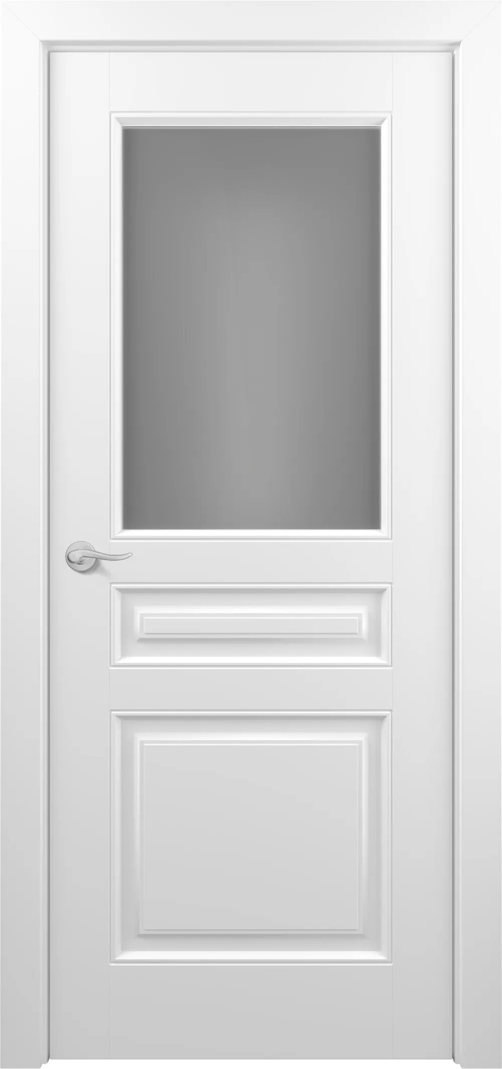 Ампир ДО ART Classic Т2 Сатинато 800*2000 Белый