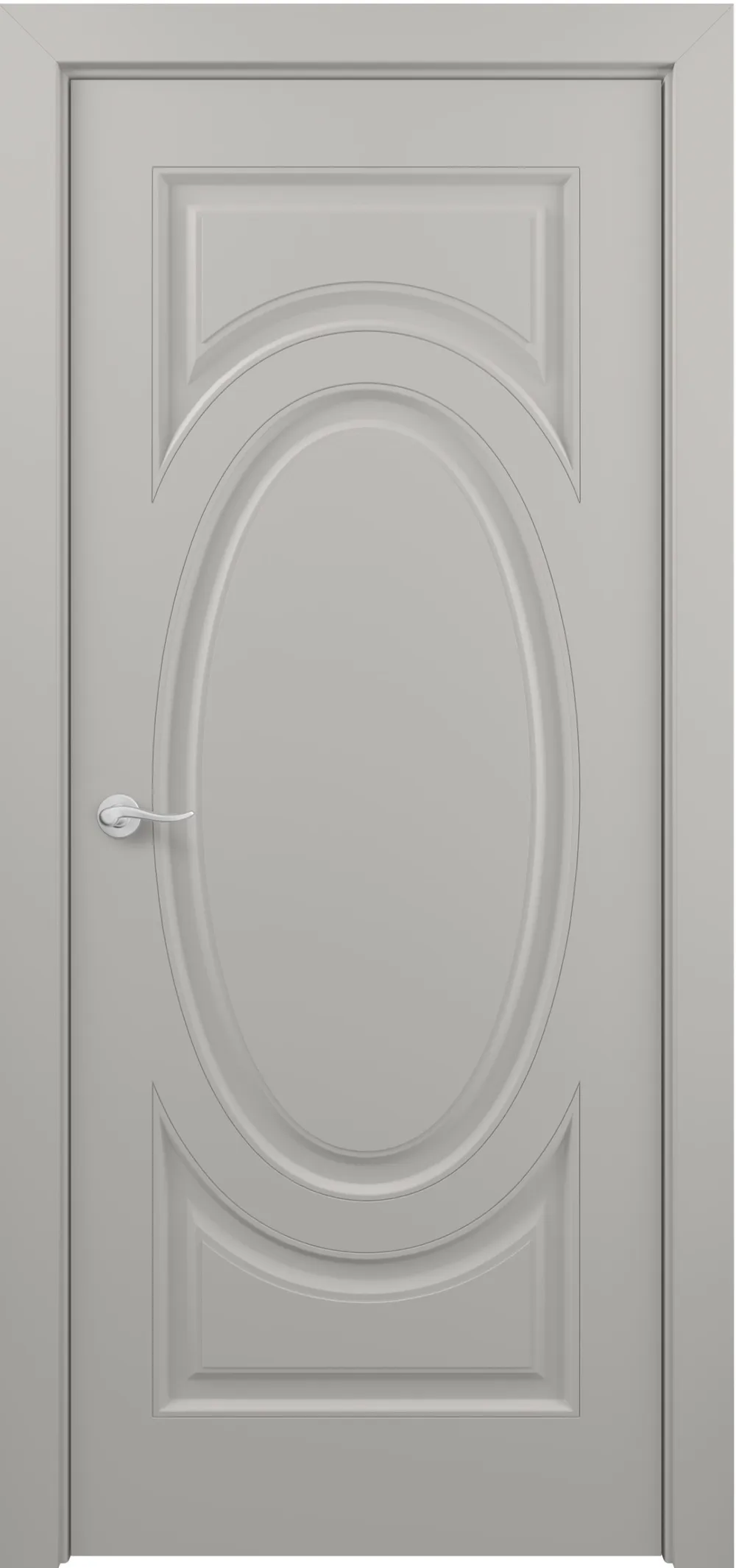 Лувр ДГ ART Classic Т2 800*2000 Светло-серая эмаль