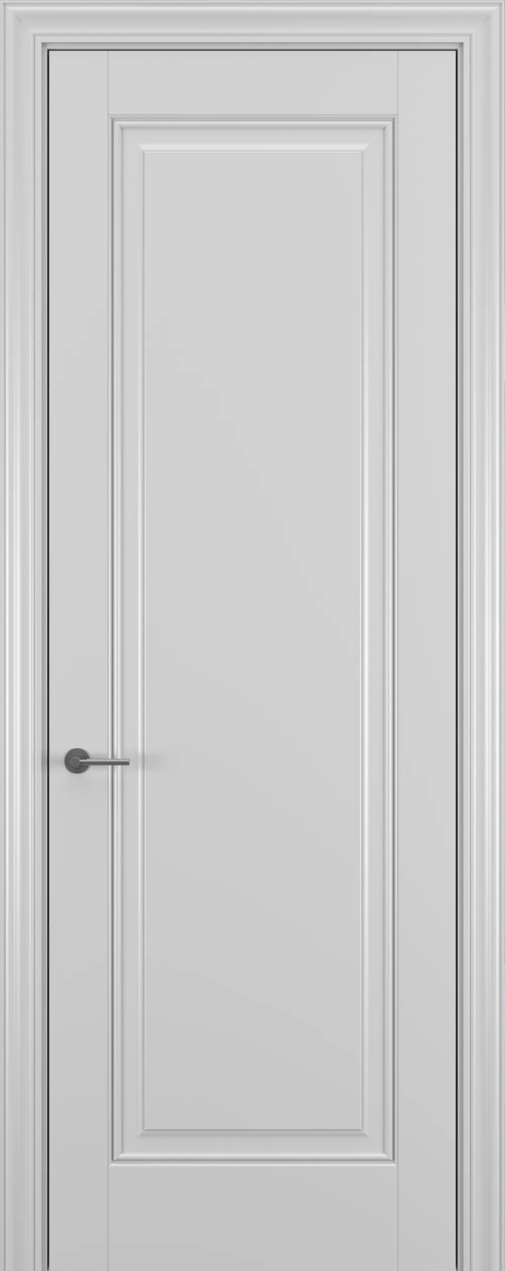 Неаполь ДГ ART Classic Прайм 800*2000 Светло-серая эмаль