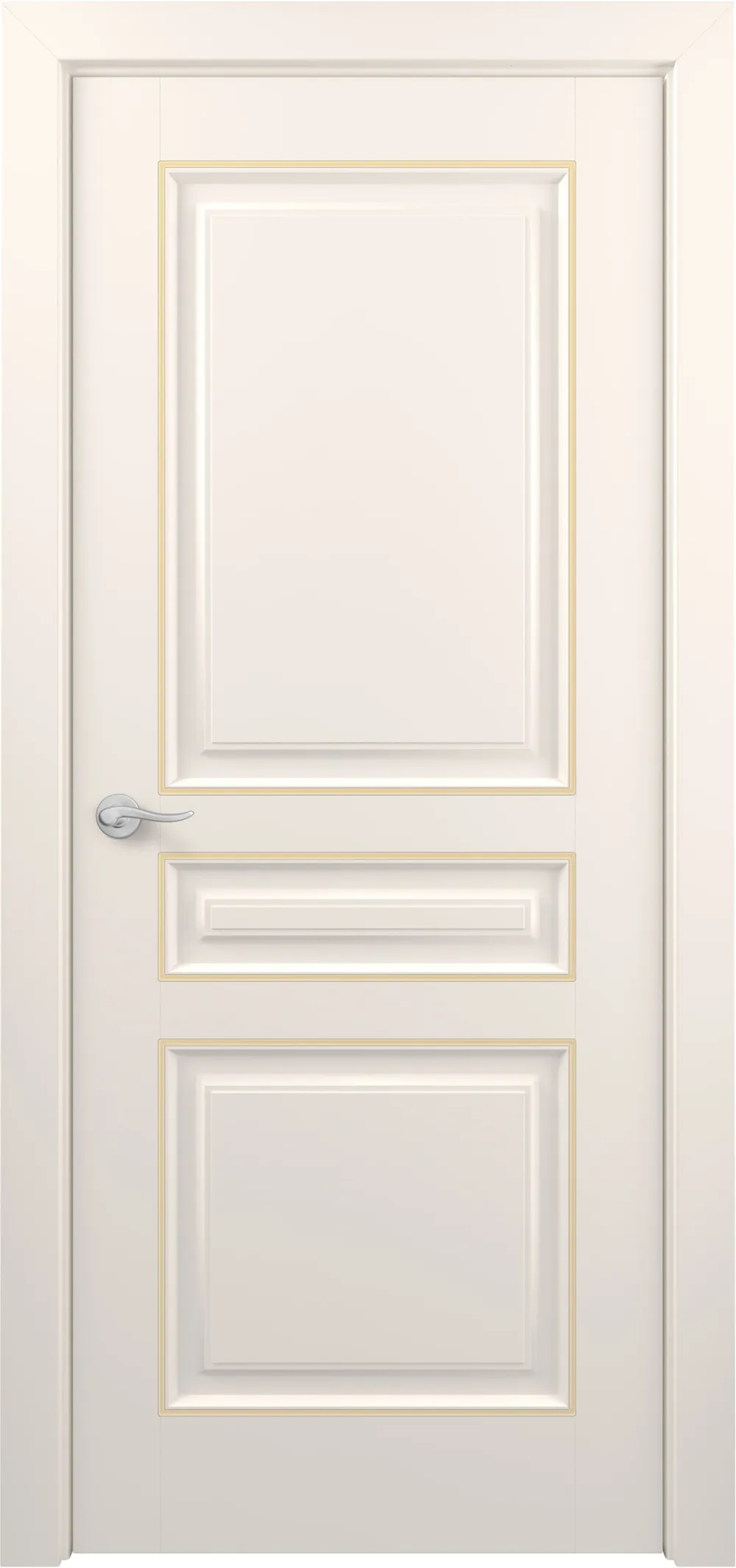 Ампир ДГ ART Classic Т2 800*2000 Жемчужно-перламутровая эмаль патина золото (в канавку)