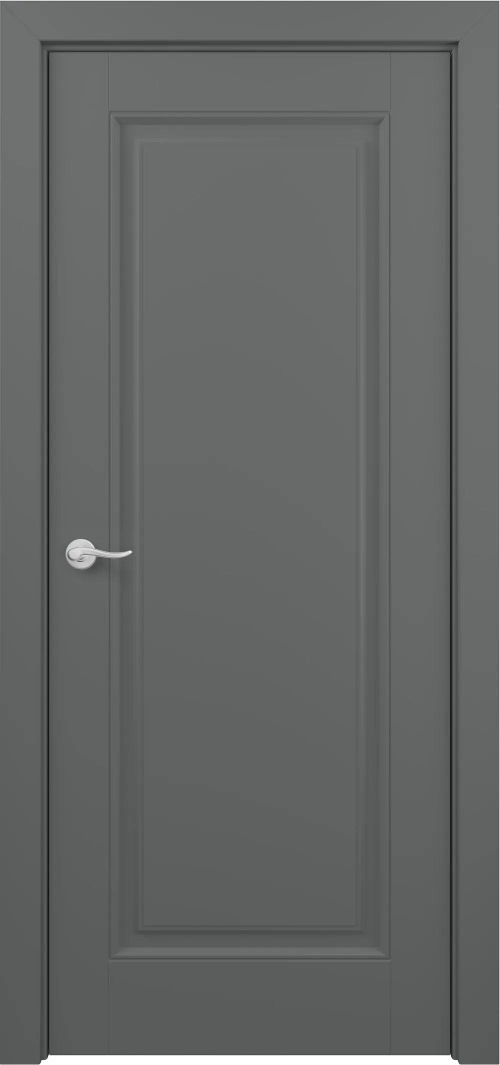 Неаполь ДГ ART Classic Т2 800*2000 Темно-серая эмаль