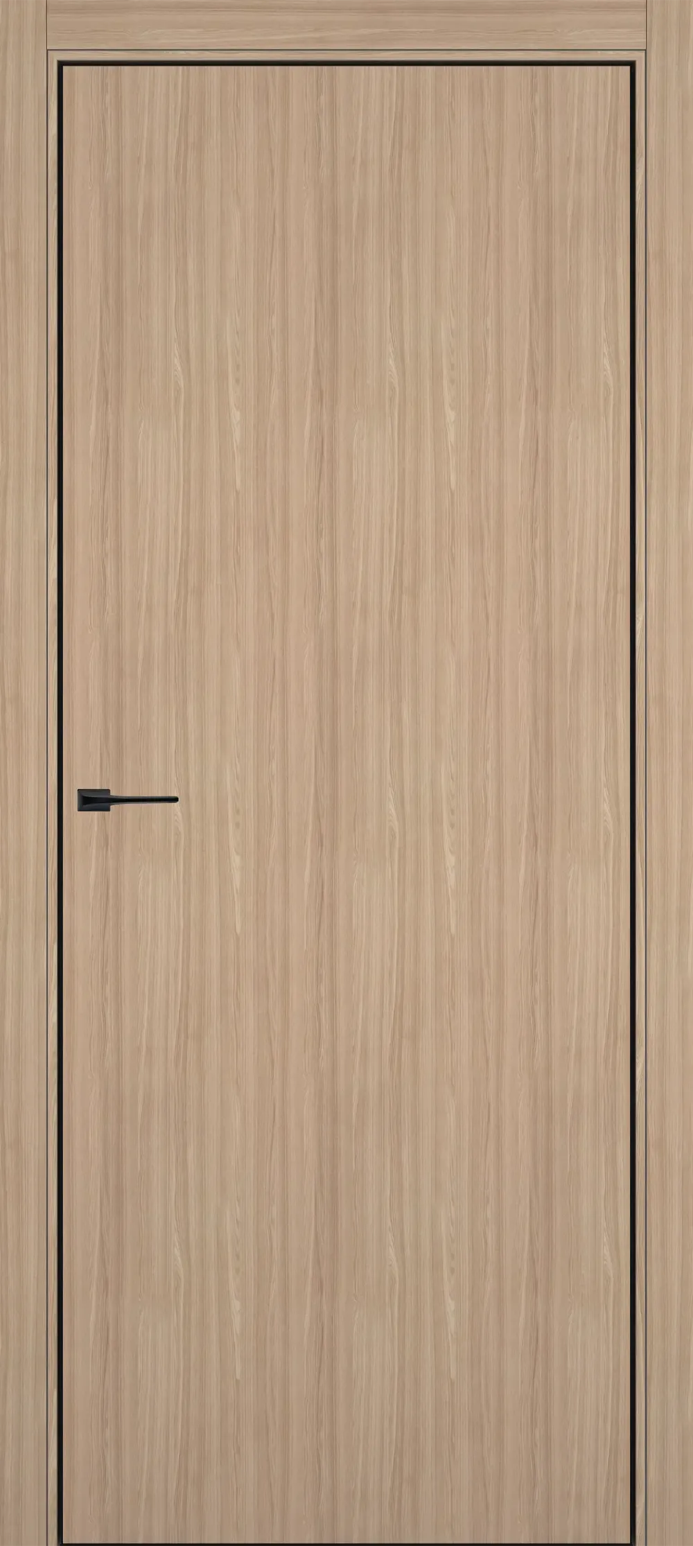 DZ-50 4AB 800*2000 Natural Oak кромка ALU Черная ЗПЗ