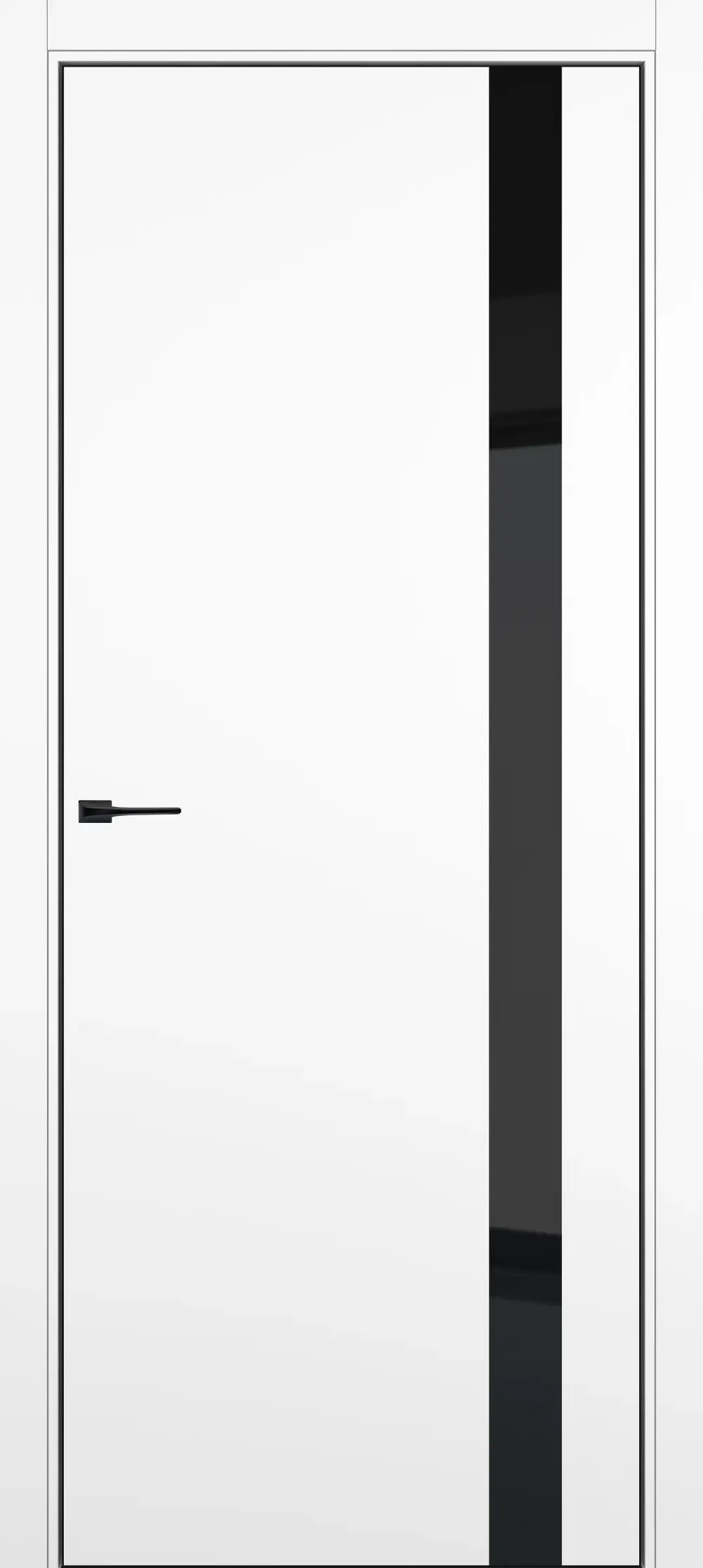 DZ-51 4AB Black Star 800*2000 Shellac White кромка ALU Черная ЗПЗ