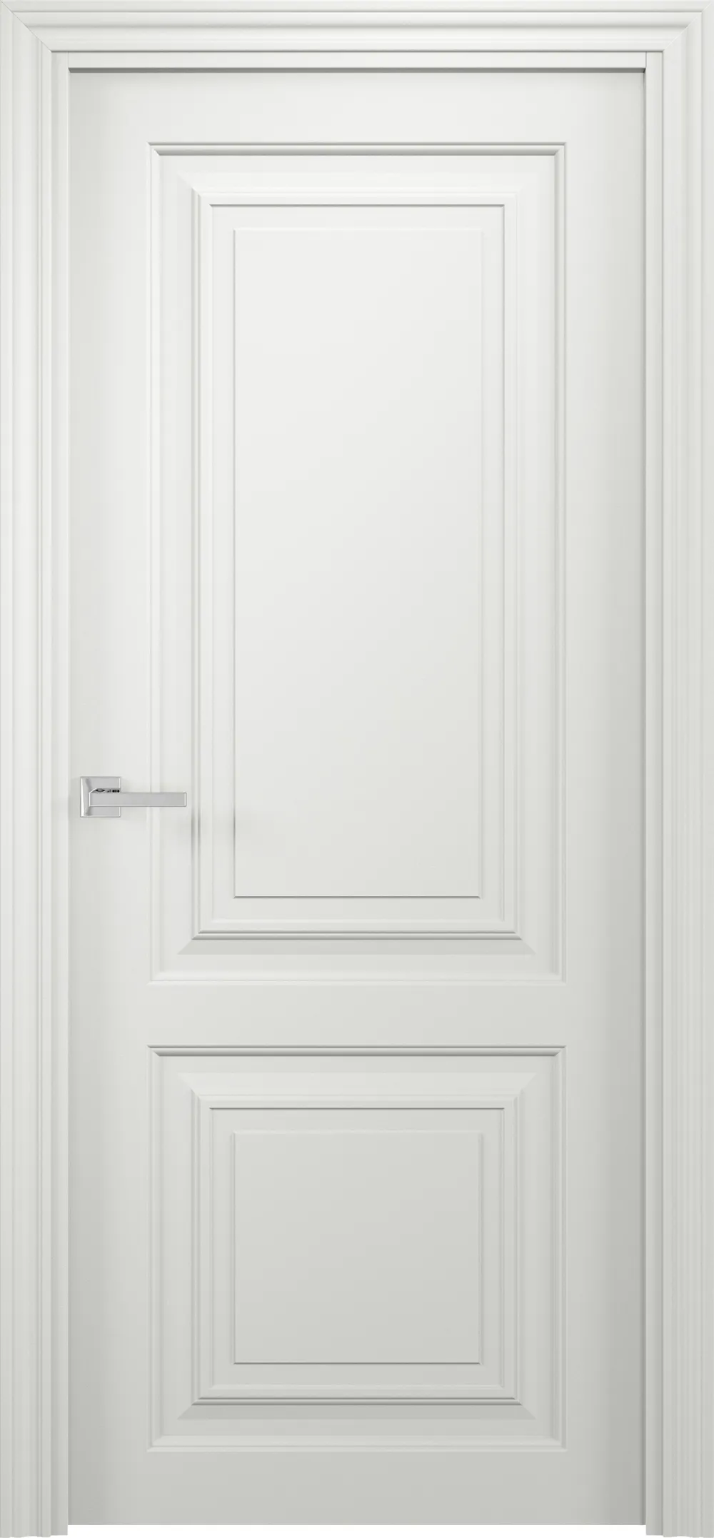 Альба 02 ПГ 800*2000 Эмаль белая