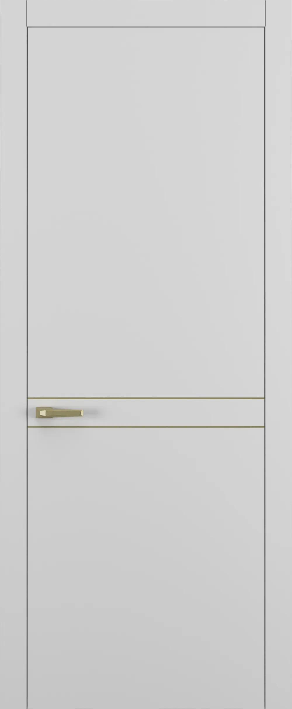 Квалитет К13 800*2000 Матовый серый ABS молдинг золото (Mg)