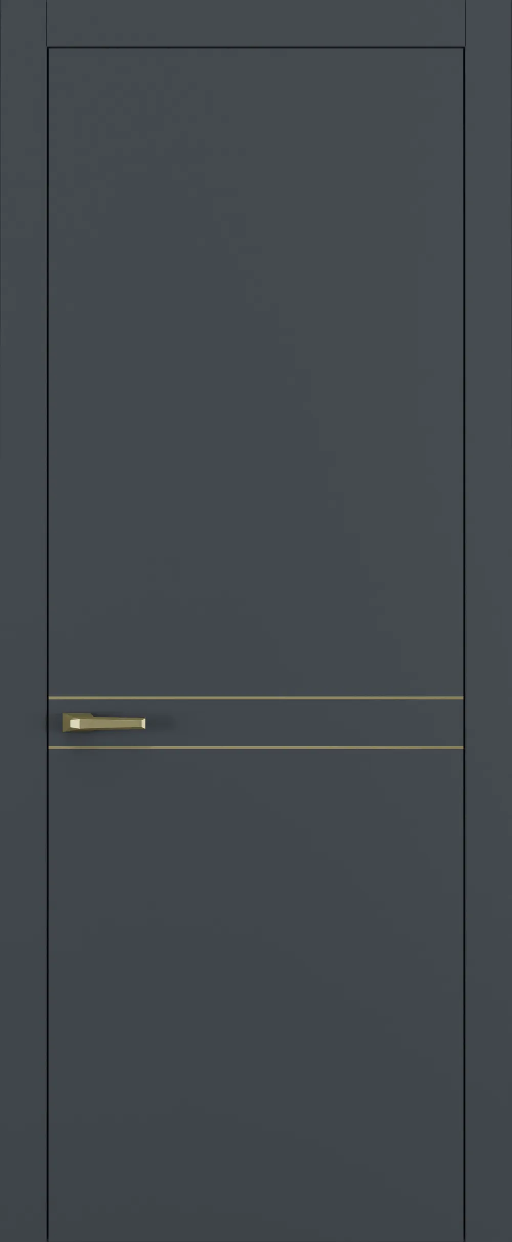 Квалитет К13 800*2000 Графит премьер мат ABS молдинг золото (Mg)