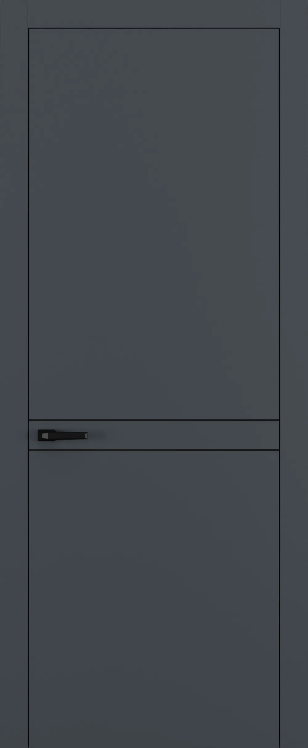 Квалитет К13 800*2000 Графит премьер мат ABS молдинг черный (Mb)