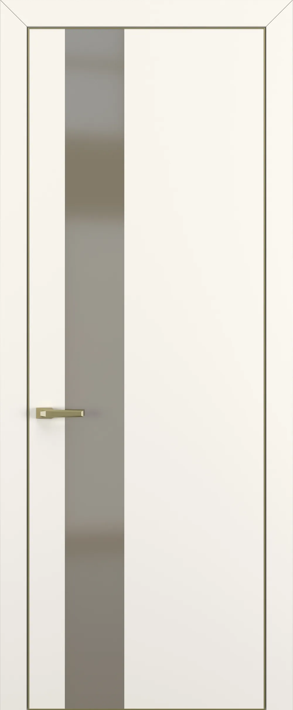 Квалитет К3 Silver Bronze 800*2000 Молочный матовый ALU Золотая с 4-х зпп Eclipse под 2 петли зпз 196