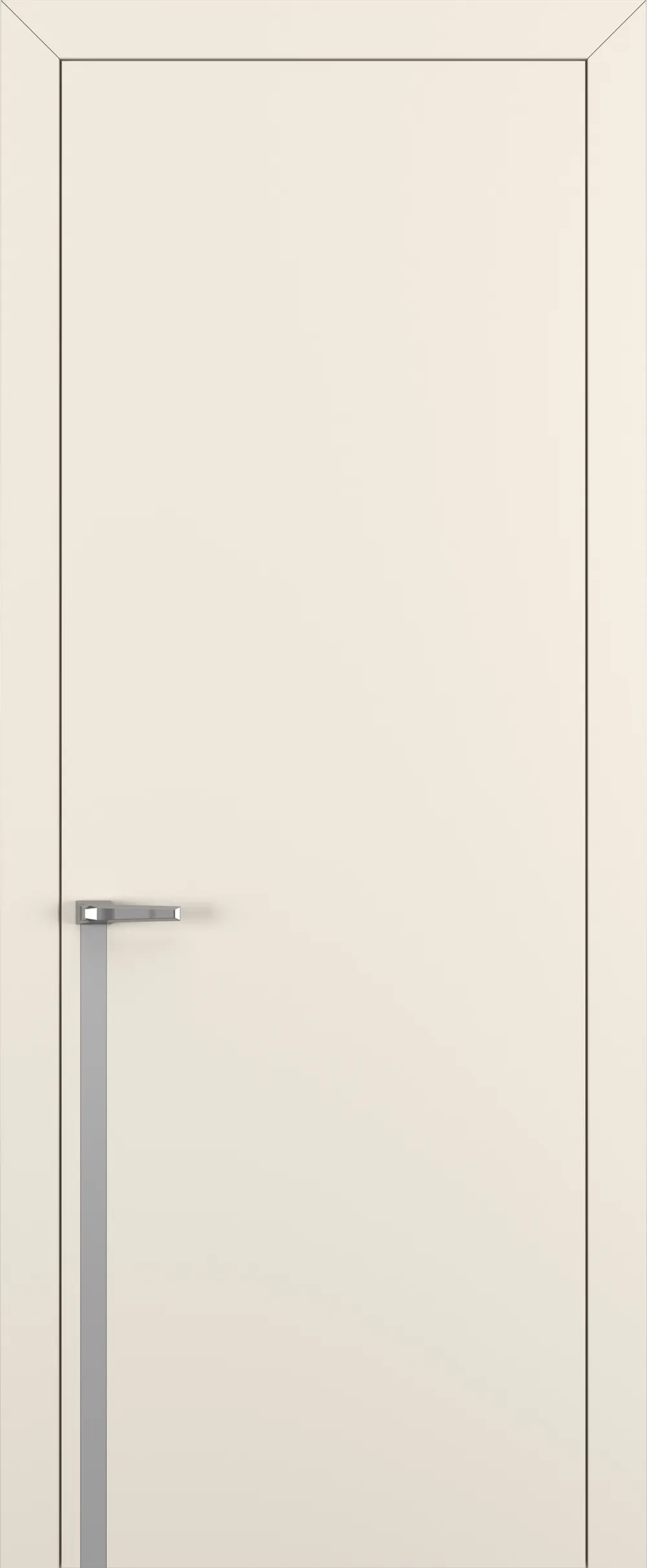 Квалитет К21 800*2000 Матовый крем ABS молдинг серебро (Mh)