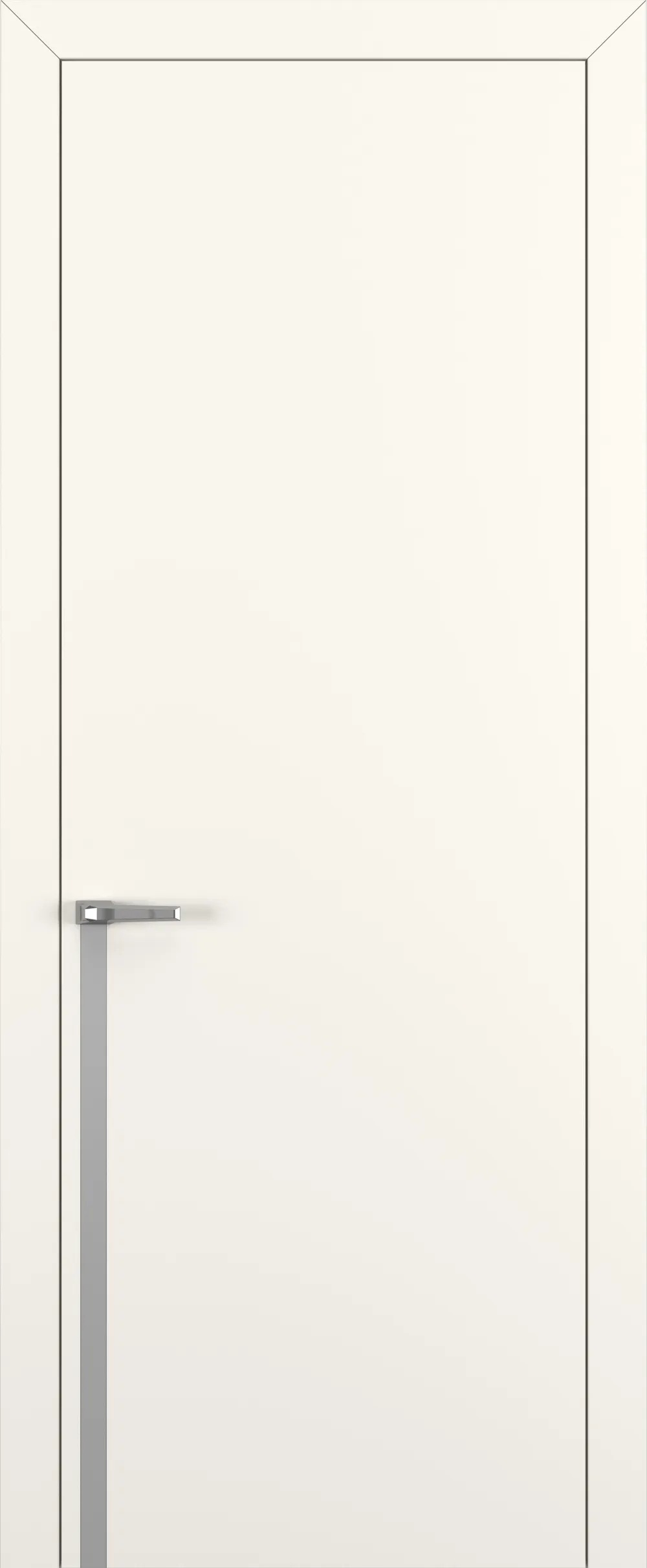 Квалитет К21 800*2000 Молочный матовый ABS молдинг серебро (Mh)