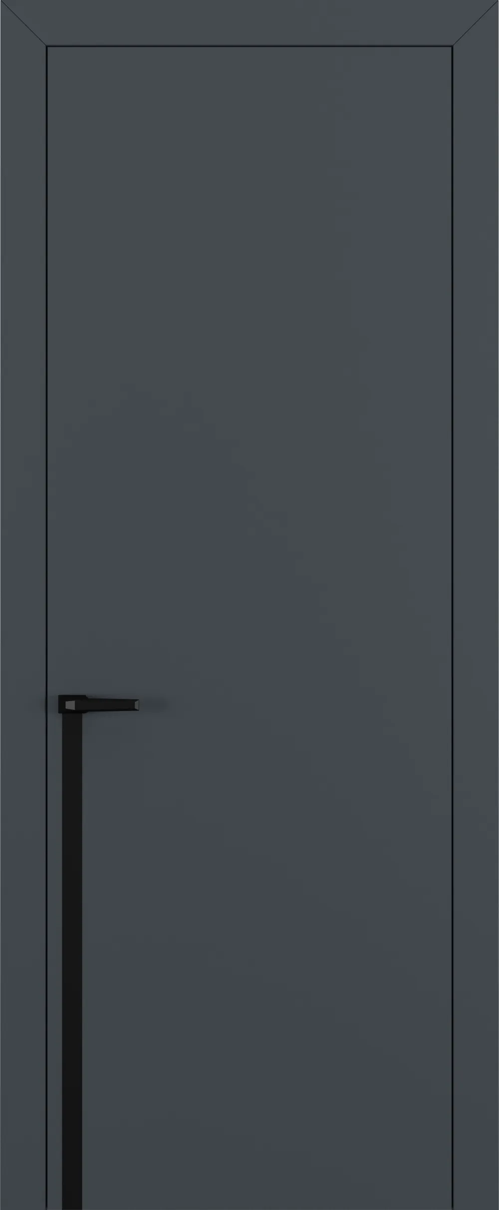 Квалитет К21 800*2000 Графит премьер мат ABS молдинг черный (Mb)