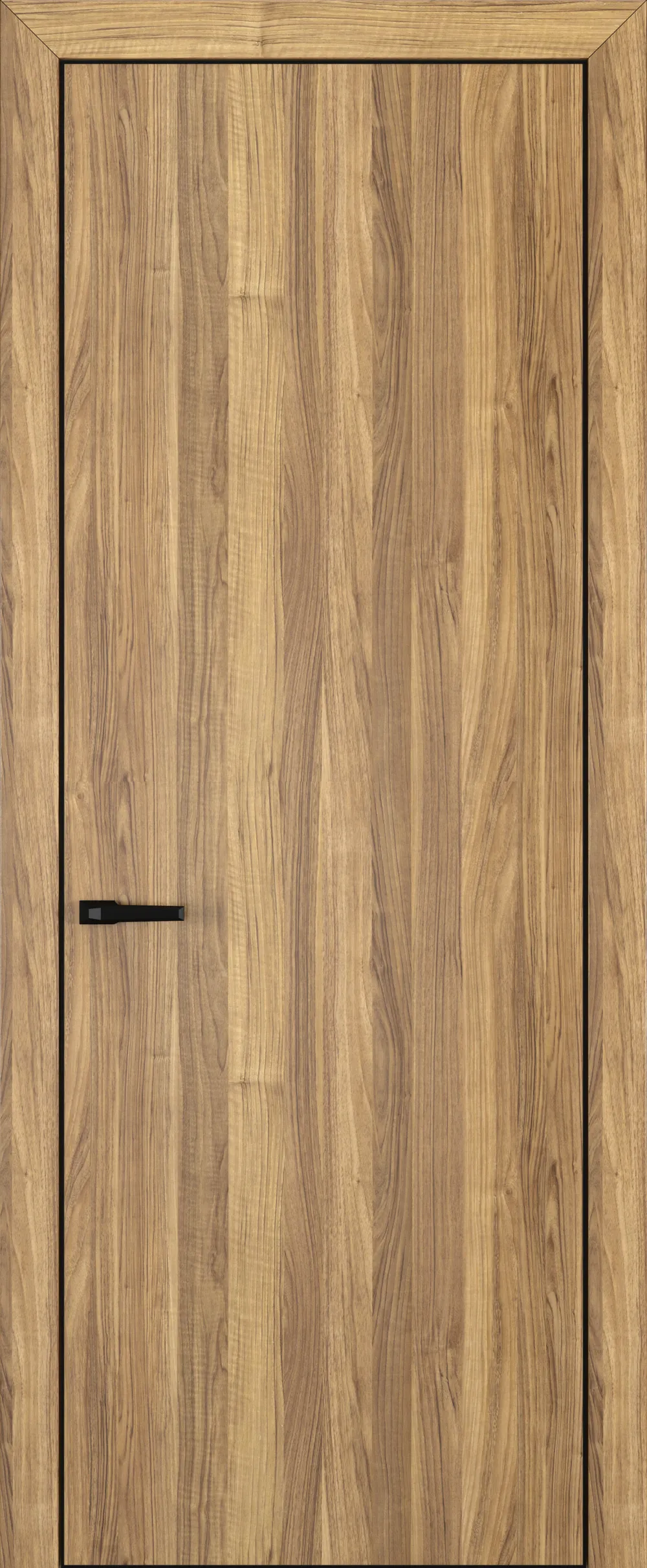 Квалитет К7 800*2000 Орех грецкий ALU Черная с 4-х