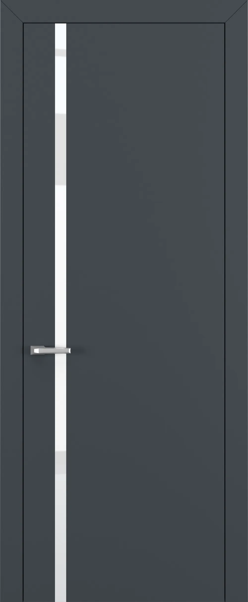 Квалитет К1 White Pure 800*2000 Графит премьер мат ABS