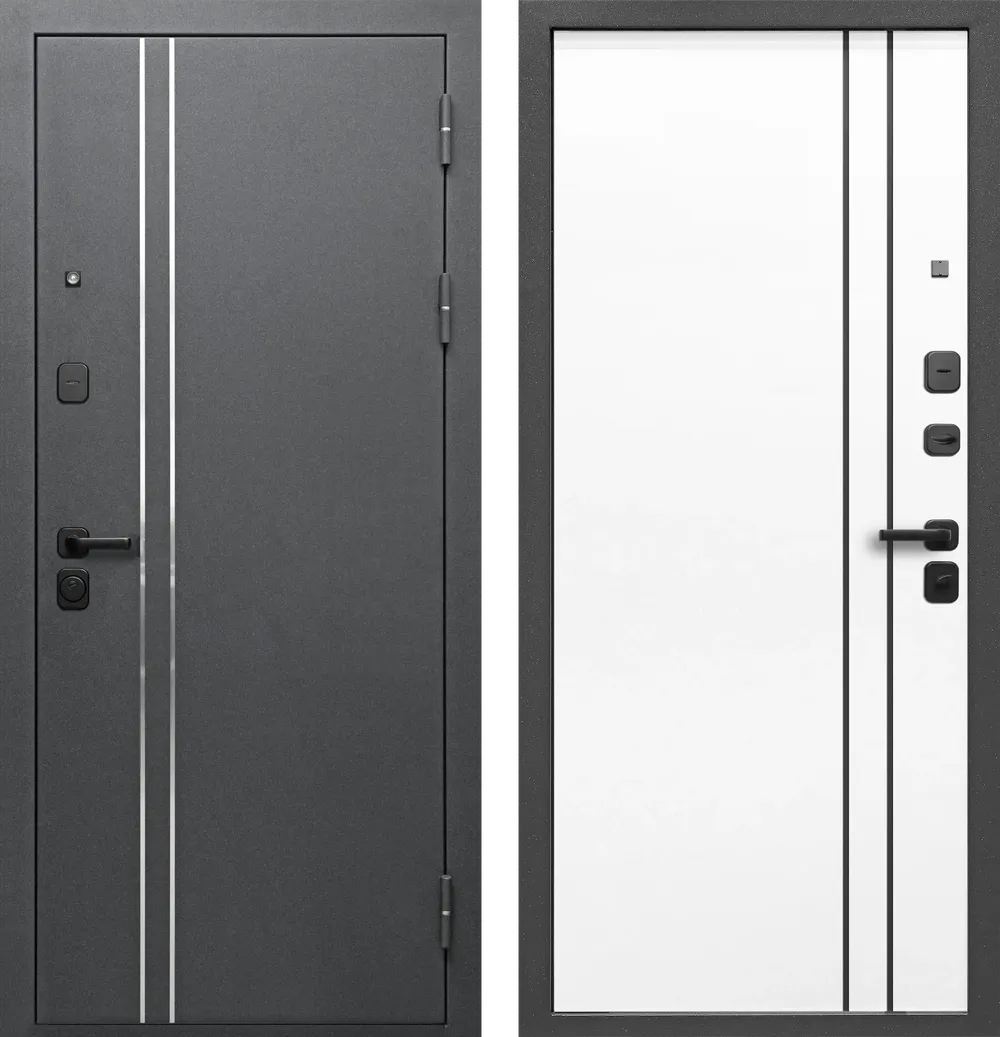 Гарда 9 Муар 7024 Эмалит белый 860*2050 R