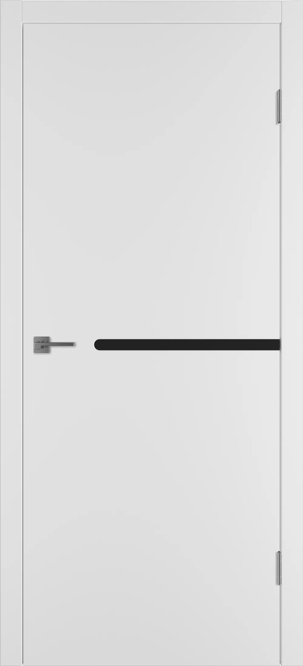 Integra 60 ДО Black gloss 800*2000 Белая эмаль