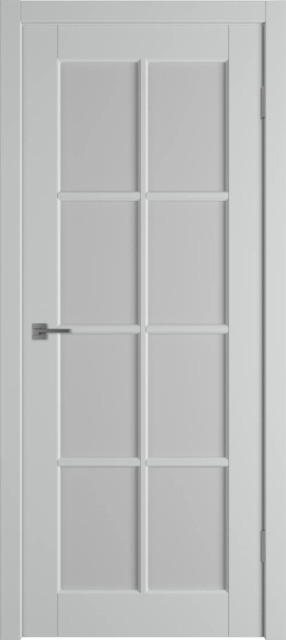 Integra 19 ДО white cloud 800*2000 Серебро эмаль