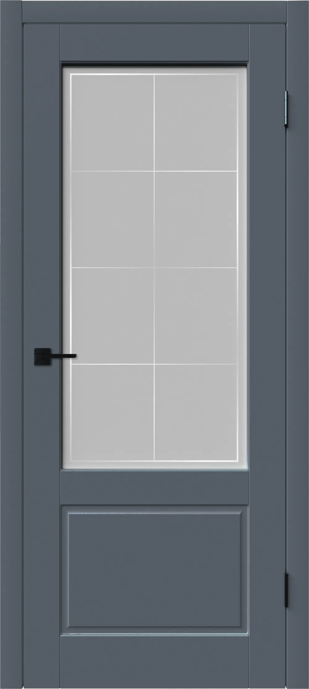 Integra 16 ДО 800*2000 Графит эмаль