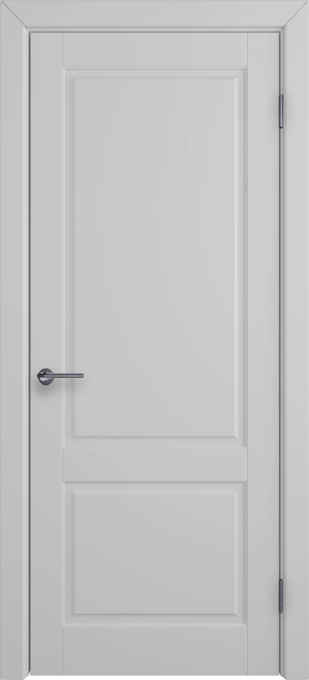 Integra 9 ДГ 800*2000 Серебро эмаль