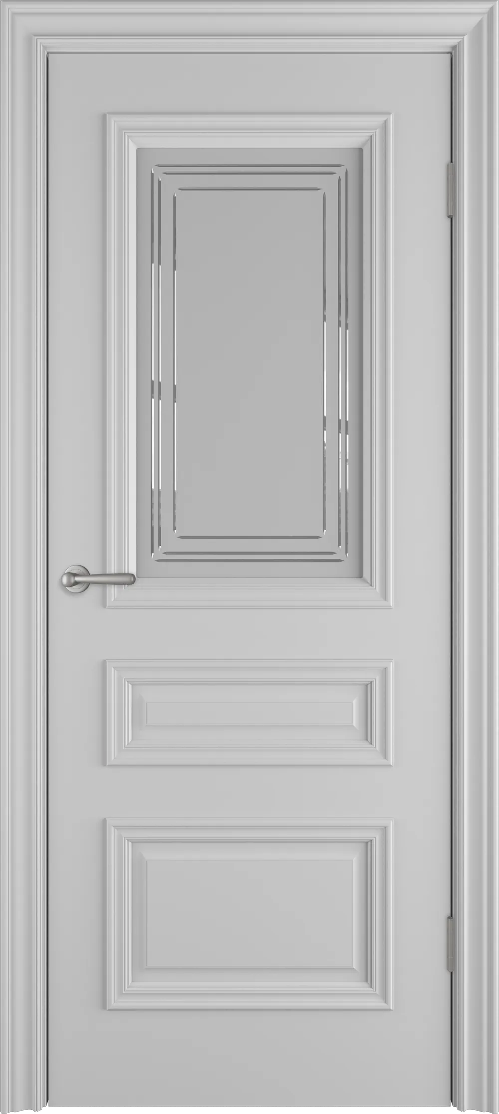 Integra 22.3 ДО Crystal Cloud 800*2000 Серебро эмаль