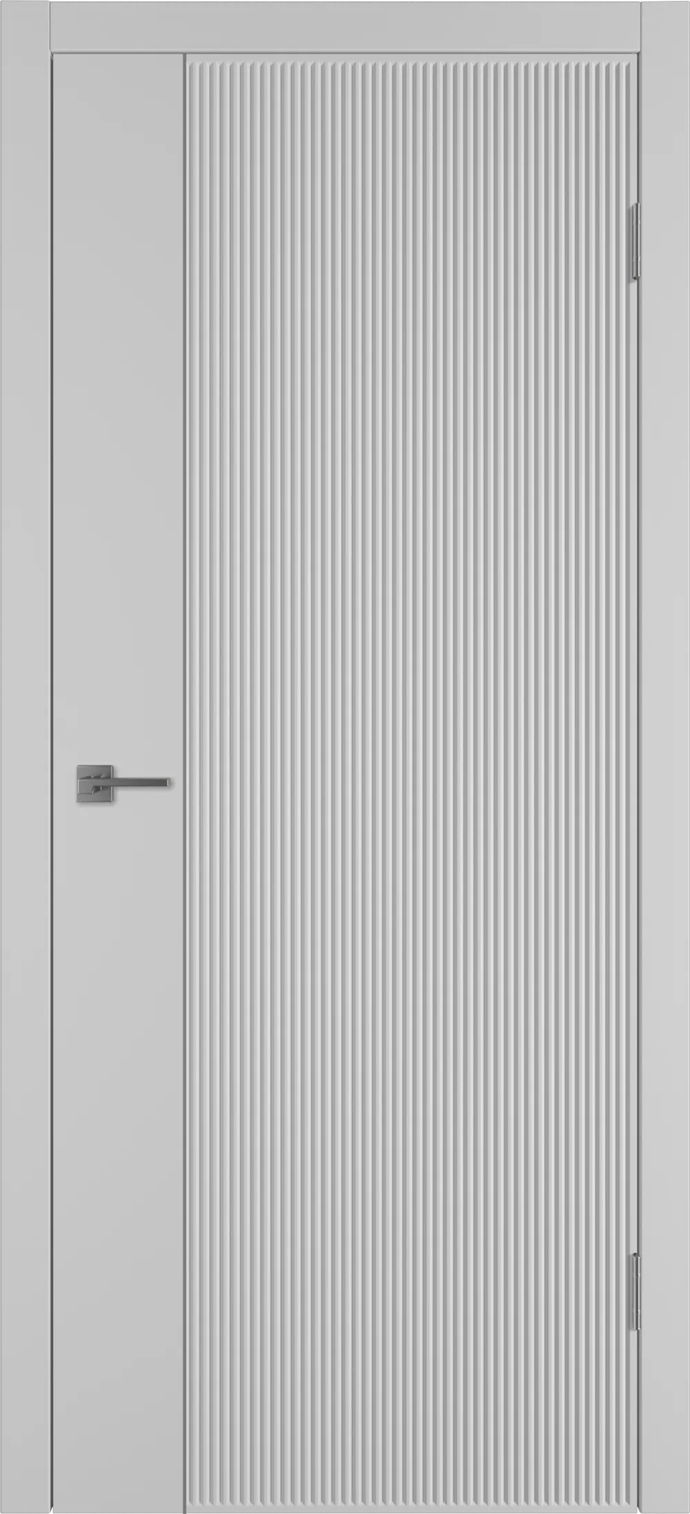 Integra 27.1 ДГ 800*2000 Серебро эмаль Молдинг Серебро