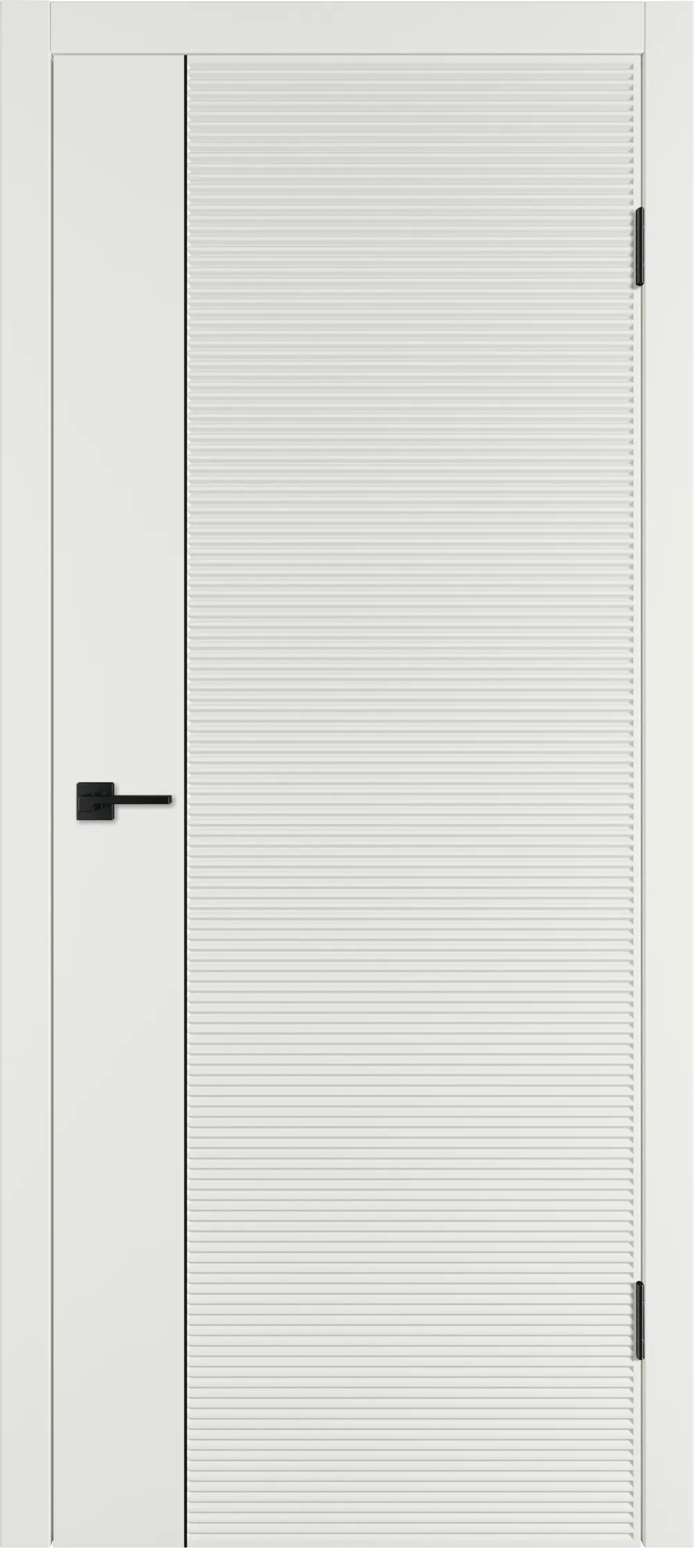 Integra 28.1 ДГ 800*2000 Мокко эмаль Молдинг Черный