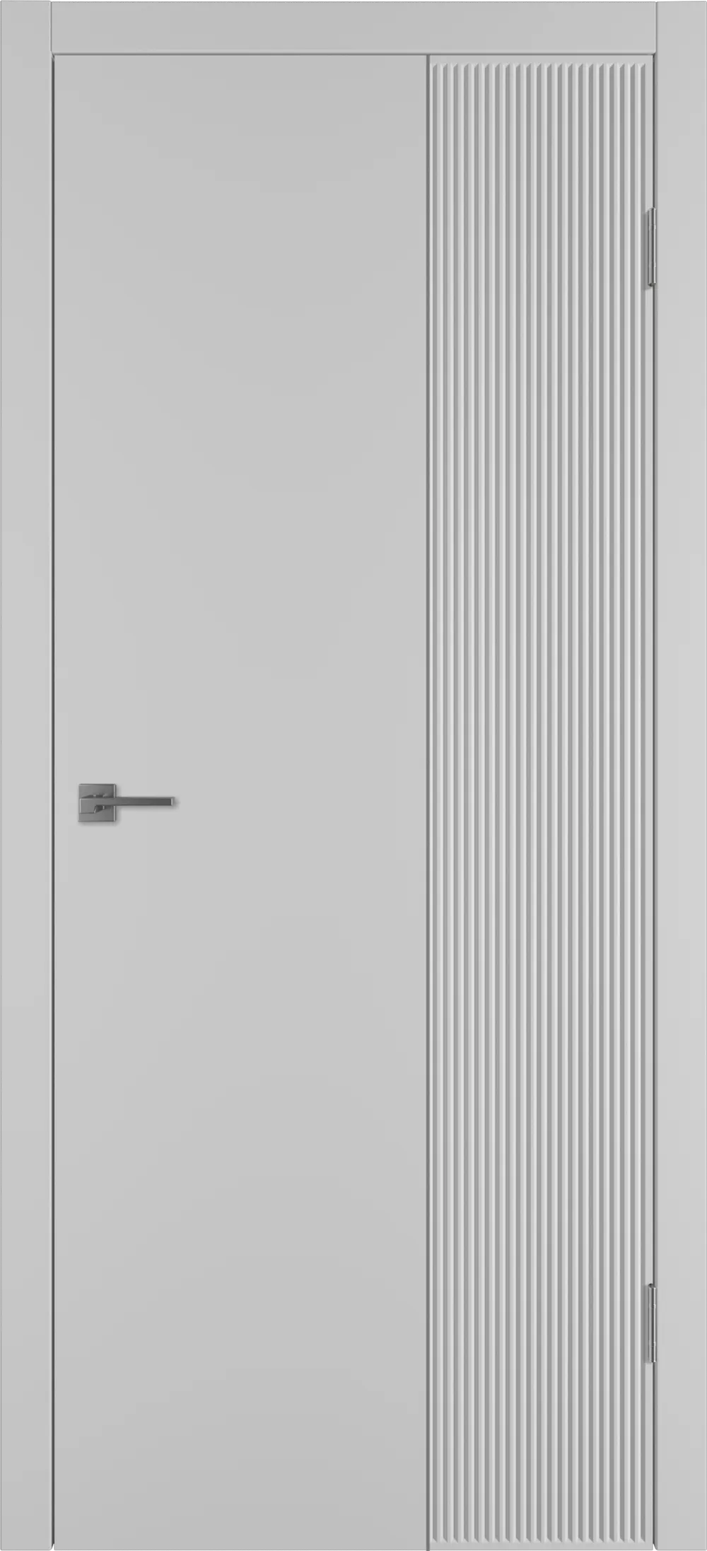 Integra 27.2 ДГ 800*2000 Серебро эмаль Молдинг Серебро