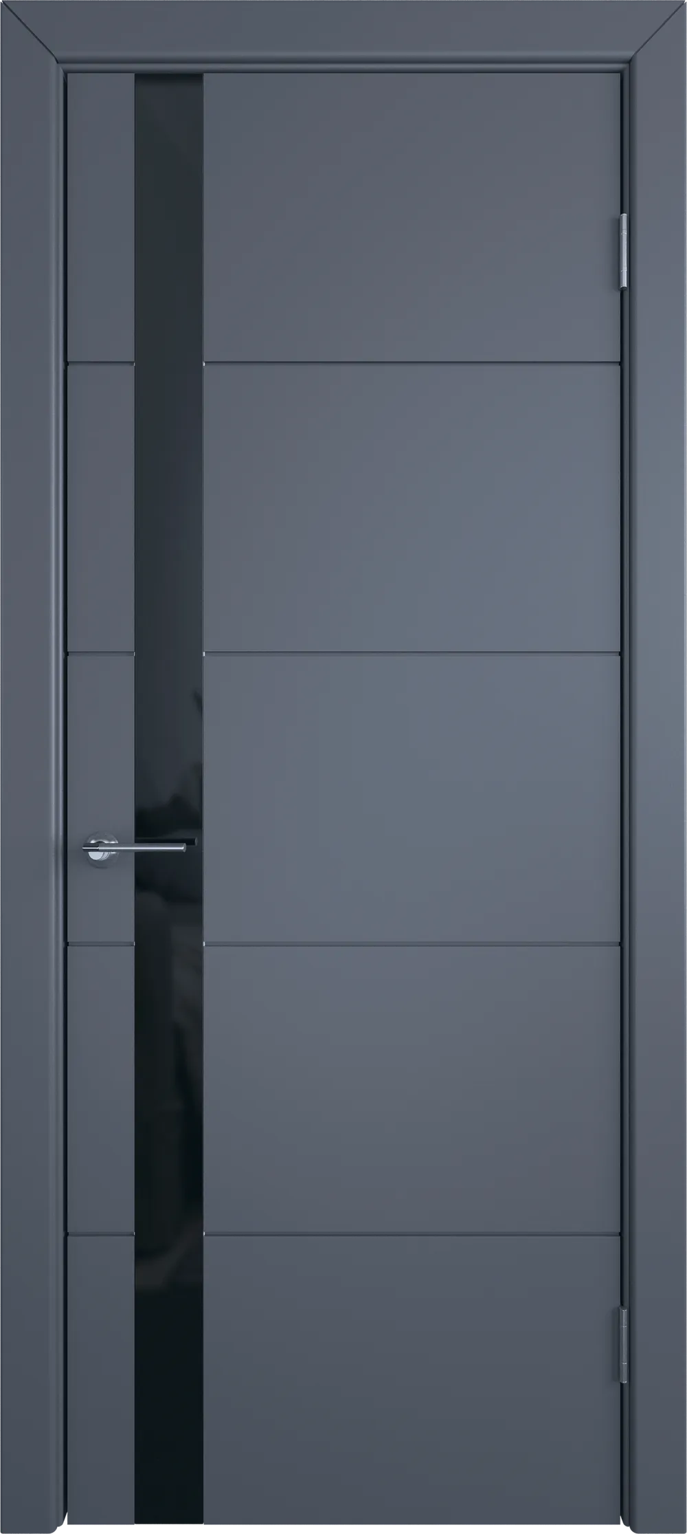 Integra 32 ДО Black gloss 800*2000 Графит эмаль