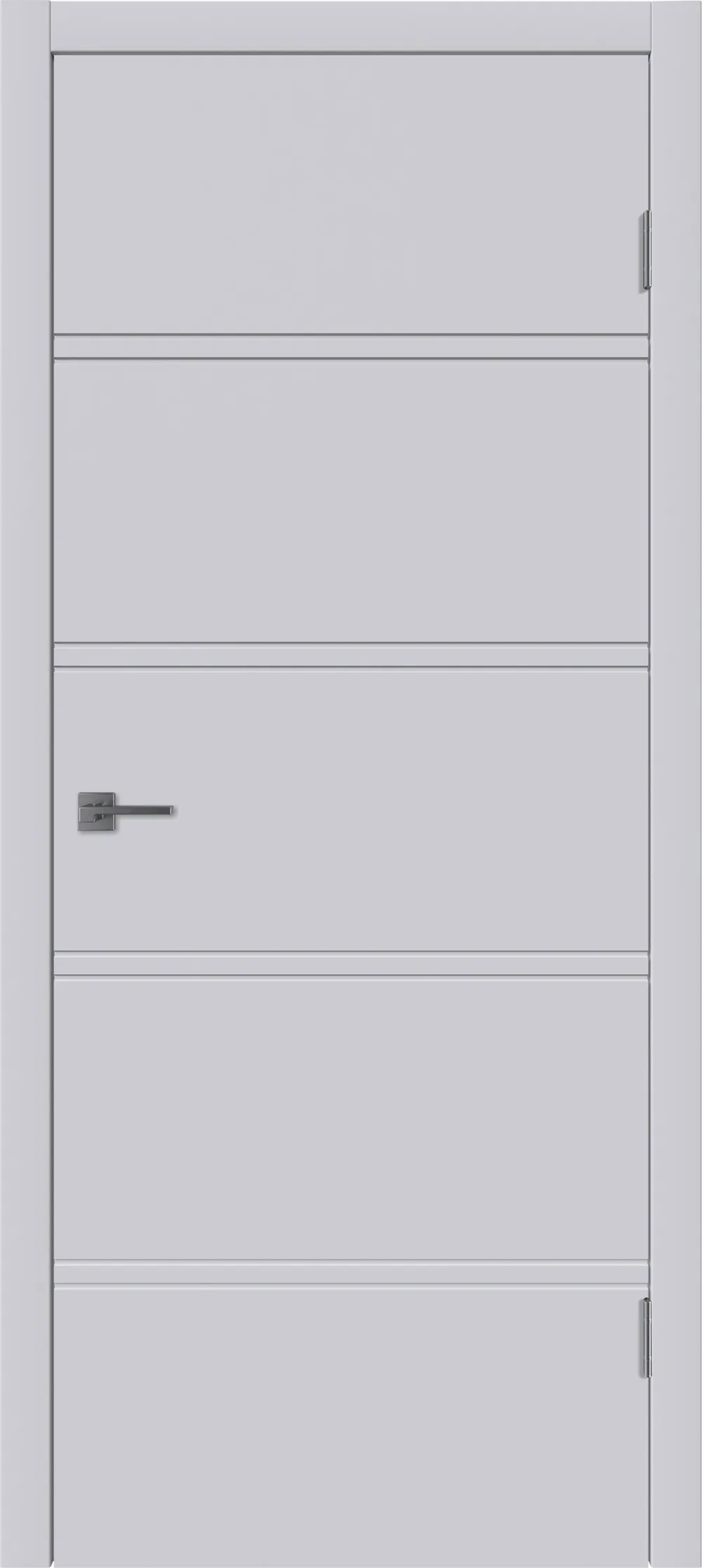 Integra 34 ДГ 800*2000 Светло-серая эмаль