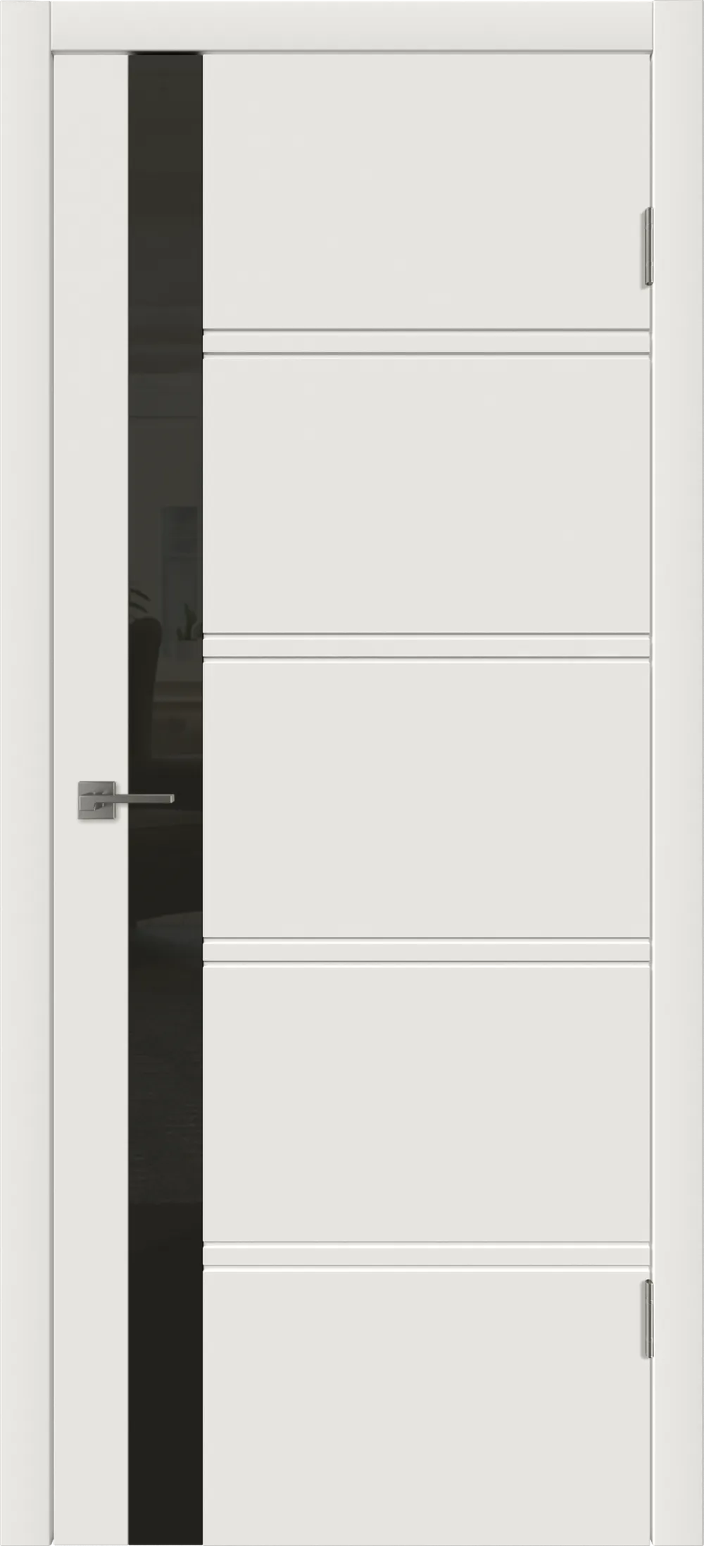 Integra 34 ДО Black gloss 800*2000 Мокко эмаль