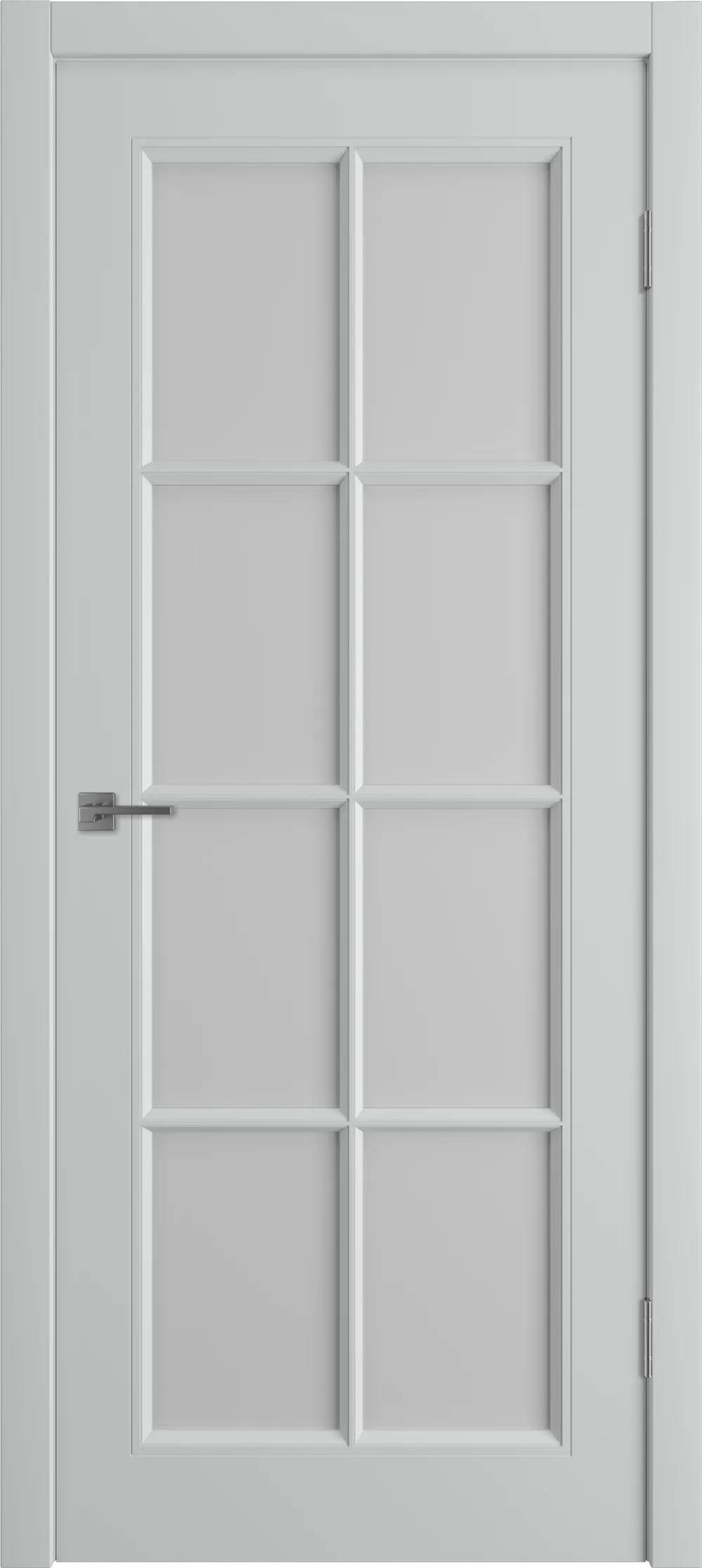 Integra 51 ДО white cloud 800*2000 Серебро эмаль