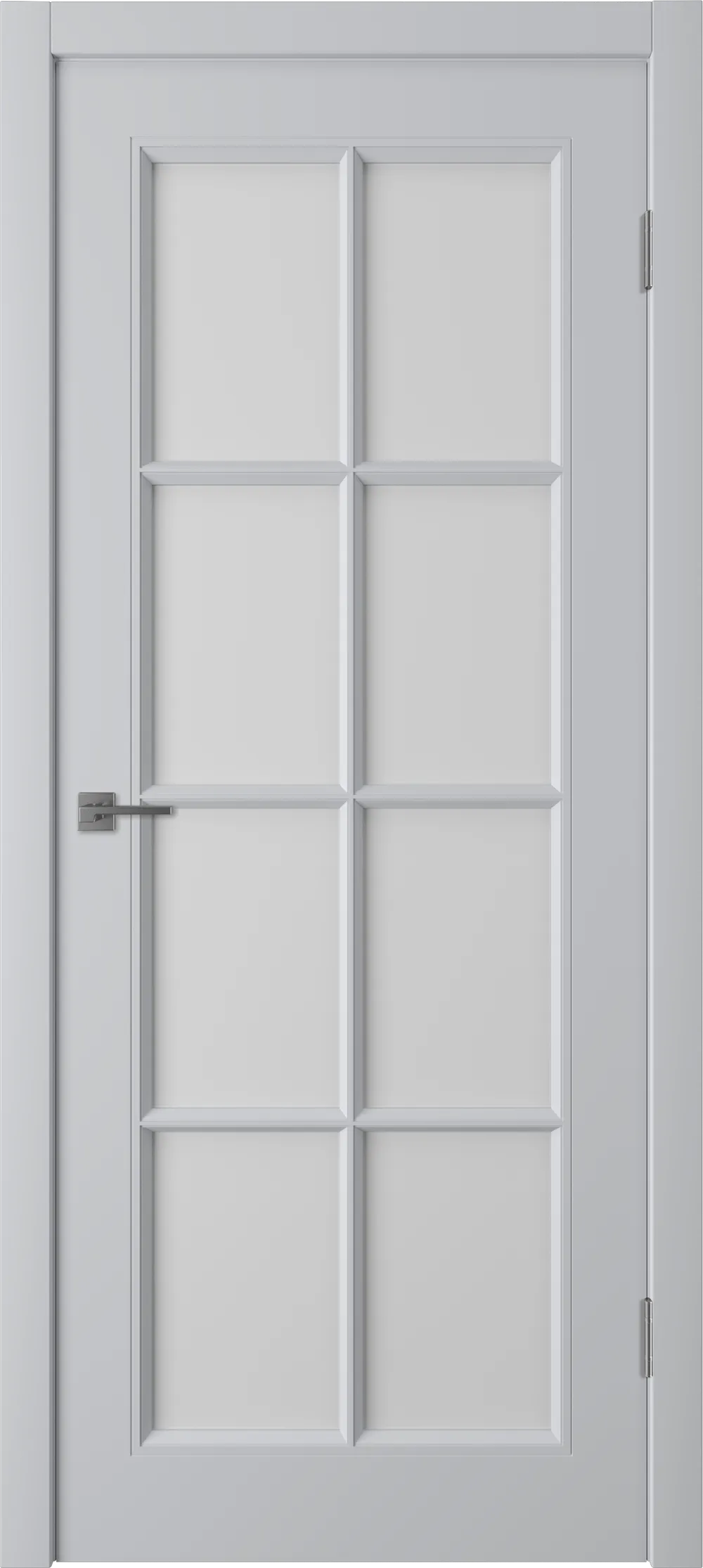 Integra 51 ДО white cloud 800*2000 Светло-серая эмаль