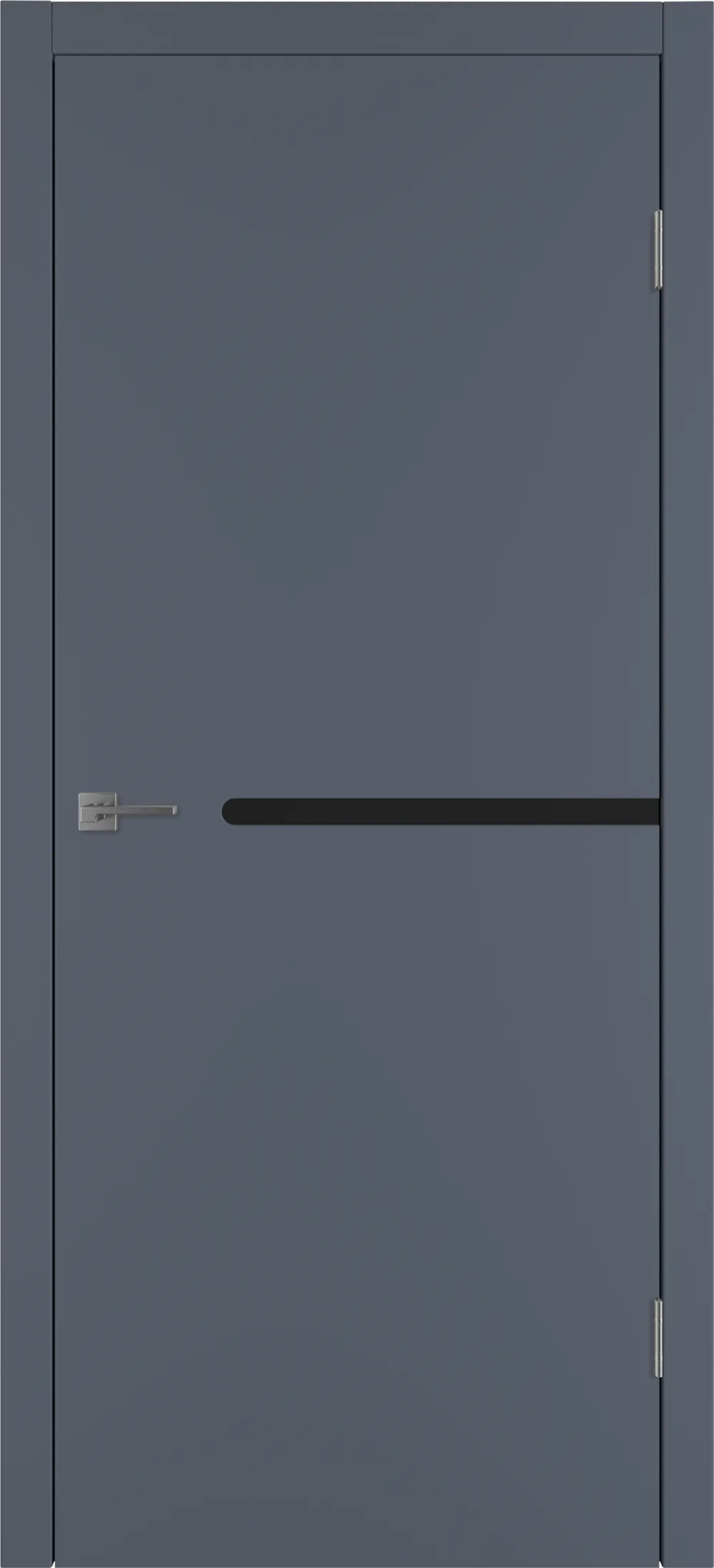 Integra 60 ДО Black gloss 800*2000 Графит эмаль